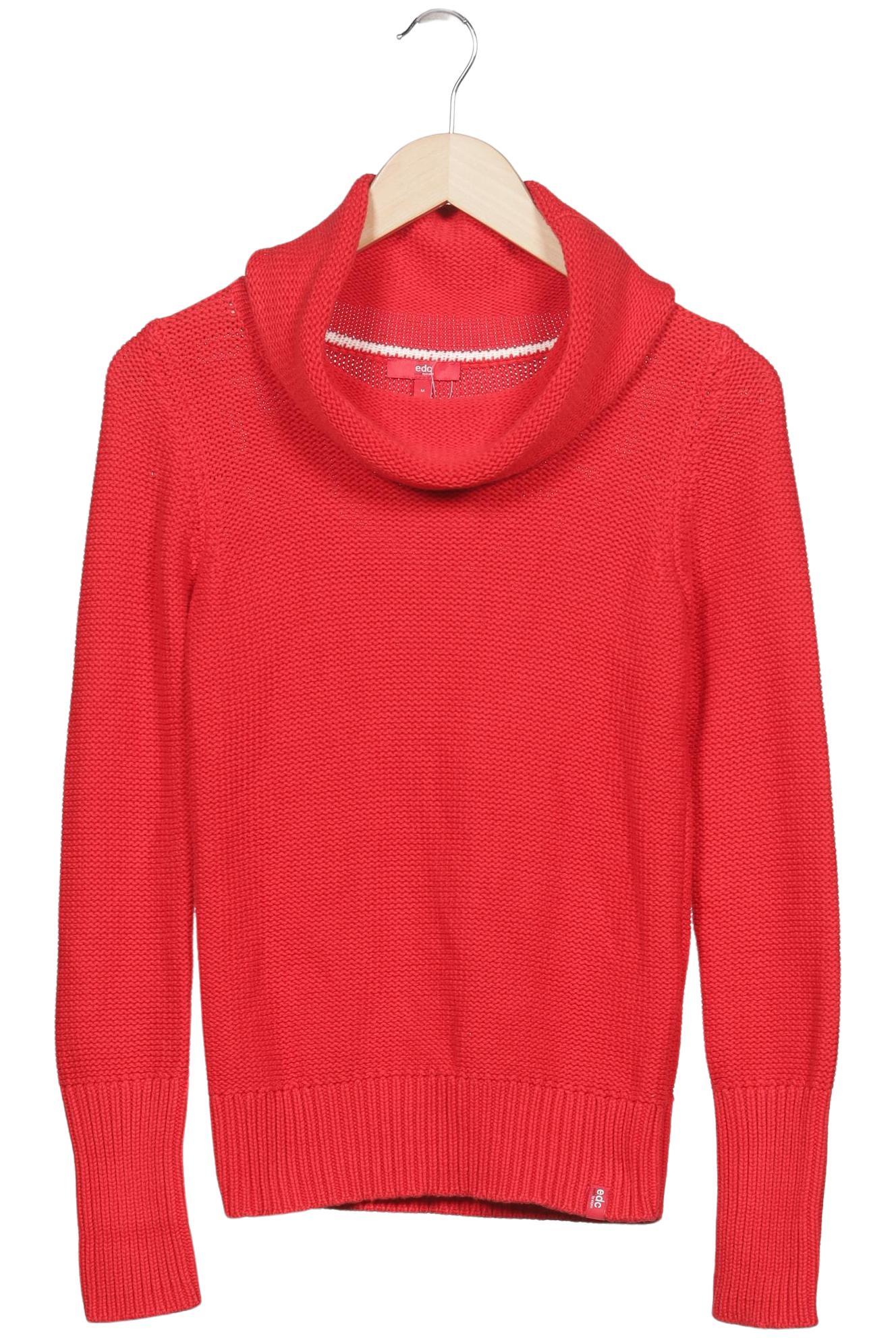 

edc by Esprit Damen Pullover, rot, Gr. 38