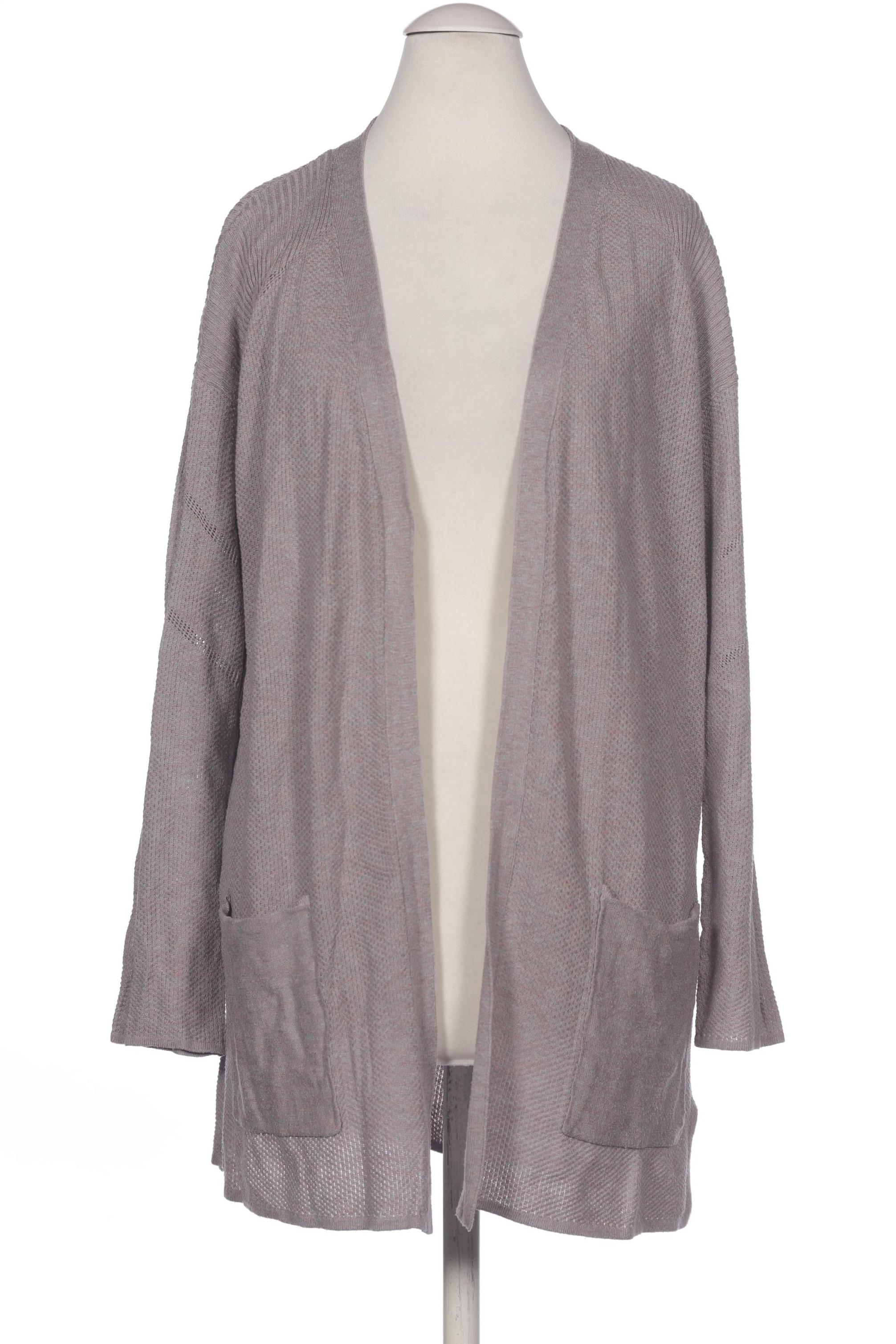 

edc by Esprit Damen Strickjacke, grau, Gr. 38