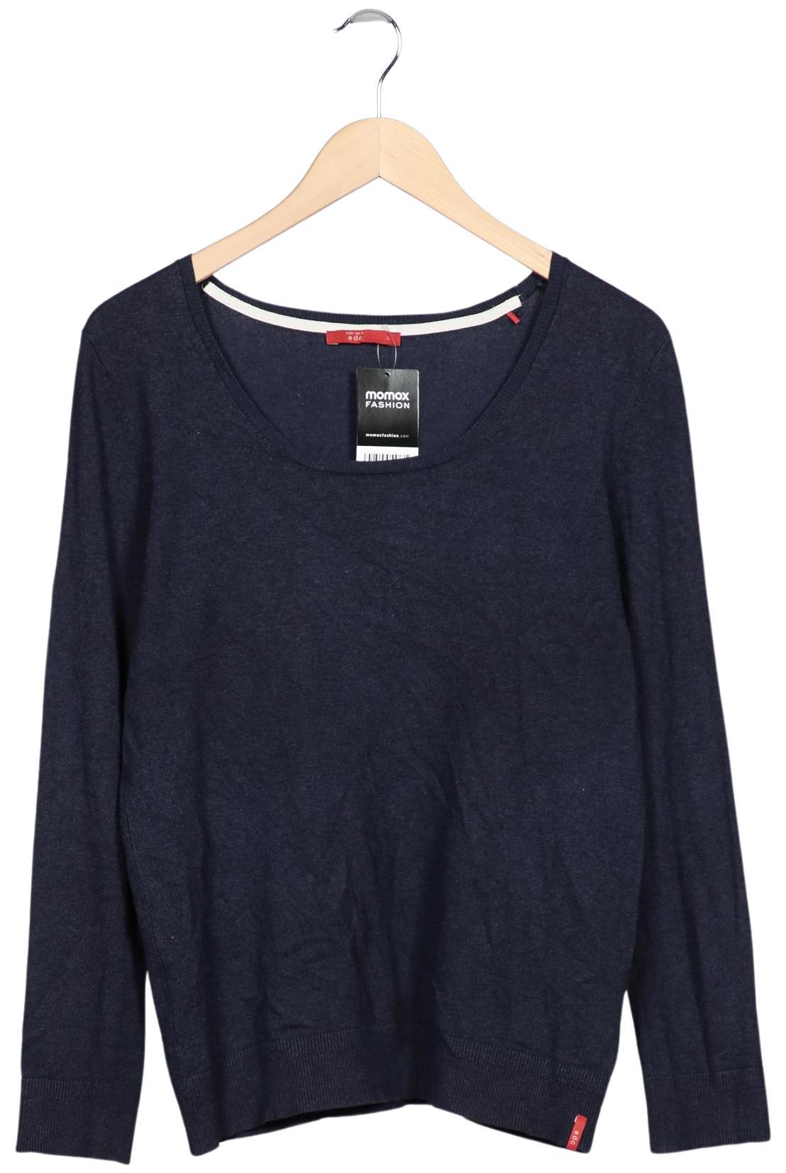 

edc by Esprit Damen Pullover, marineblau, Gr. 42