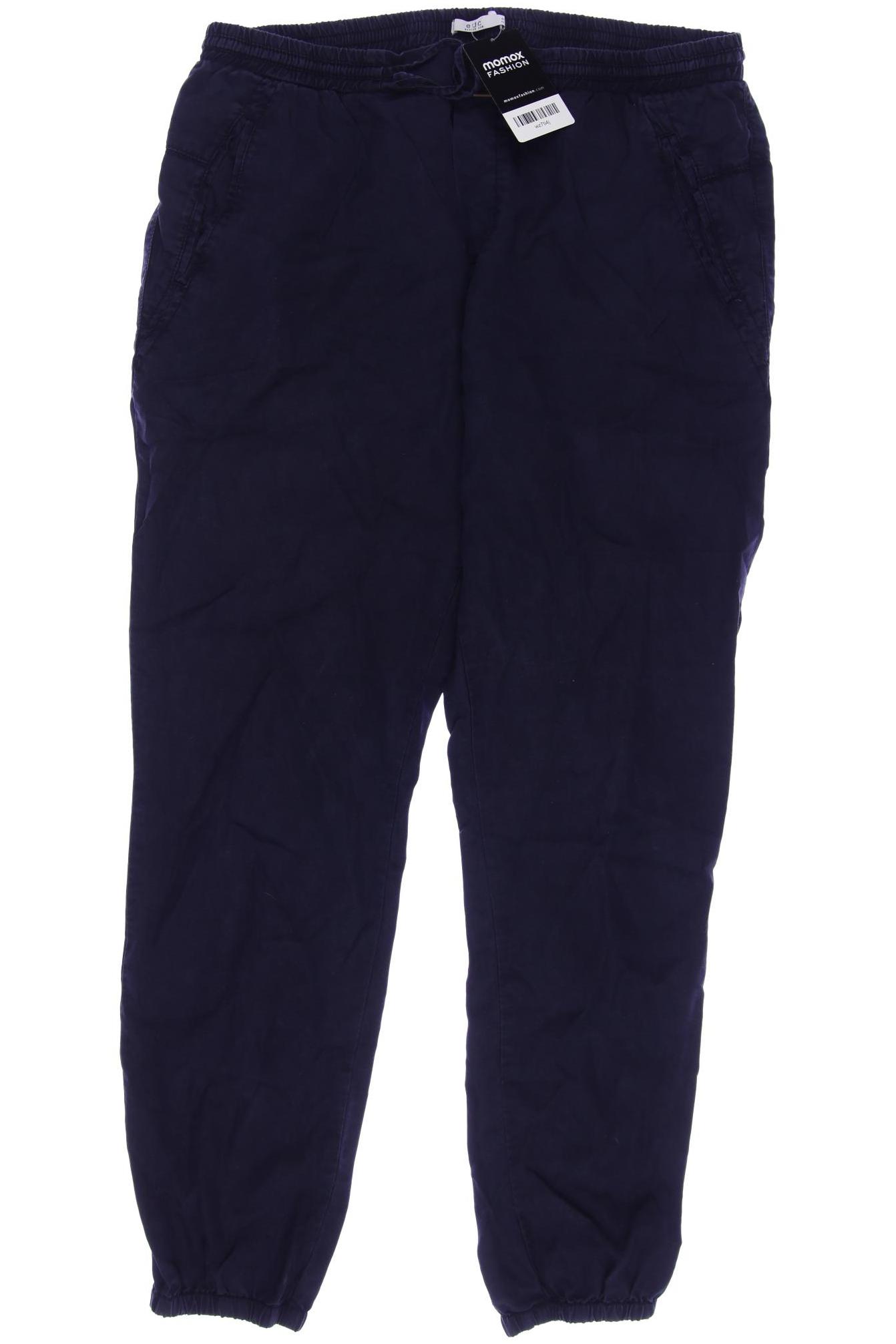 

edc by Esprit Damen Stoffhose, marineblau
