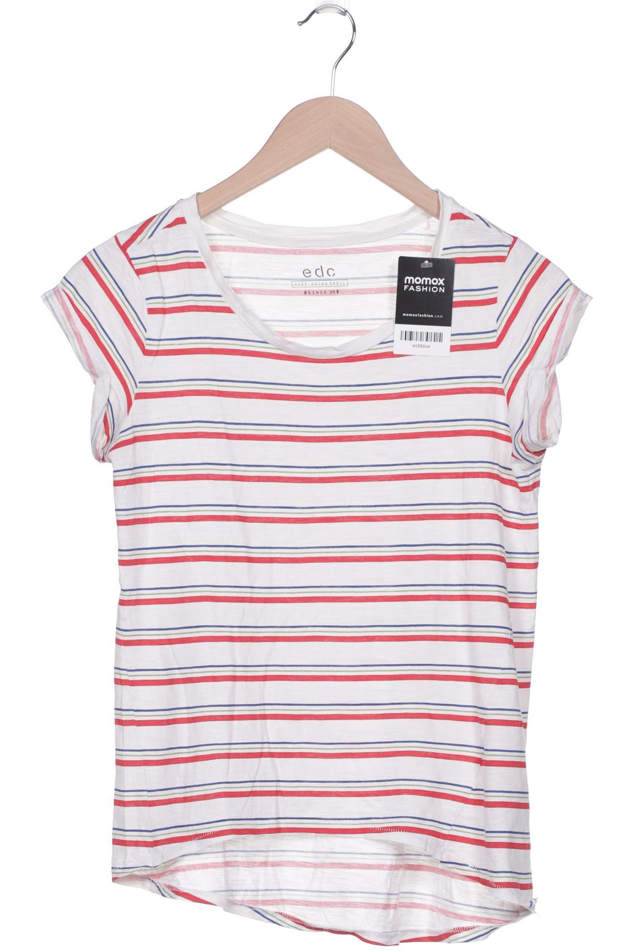 

edc by Esprit Damen T-Shirt, weiß