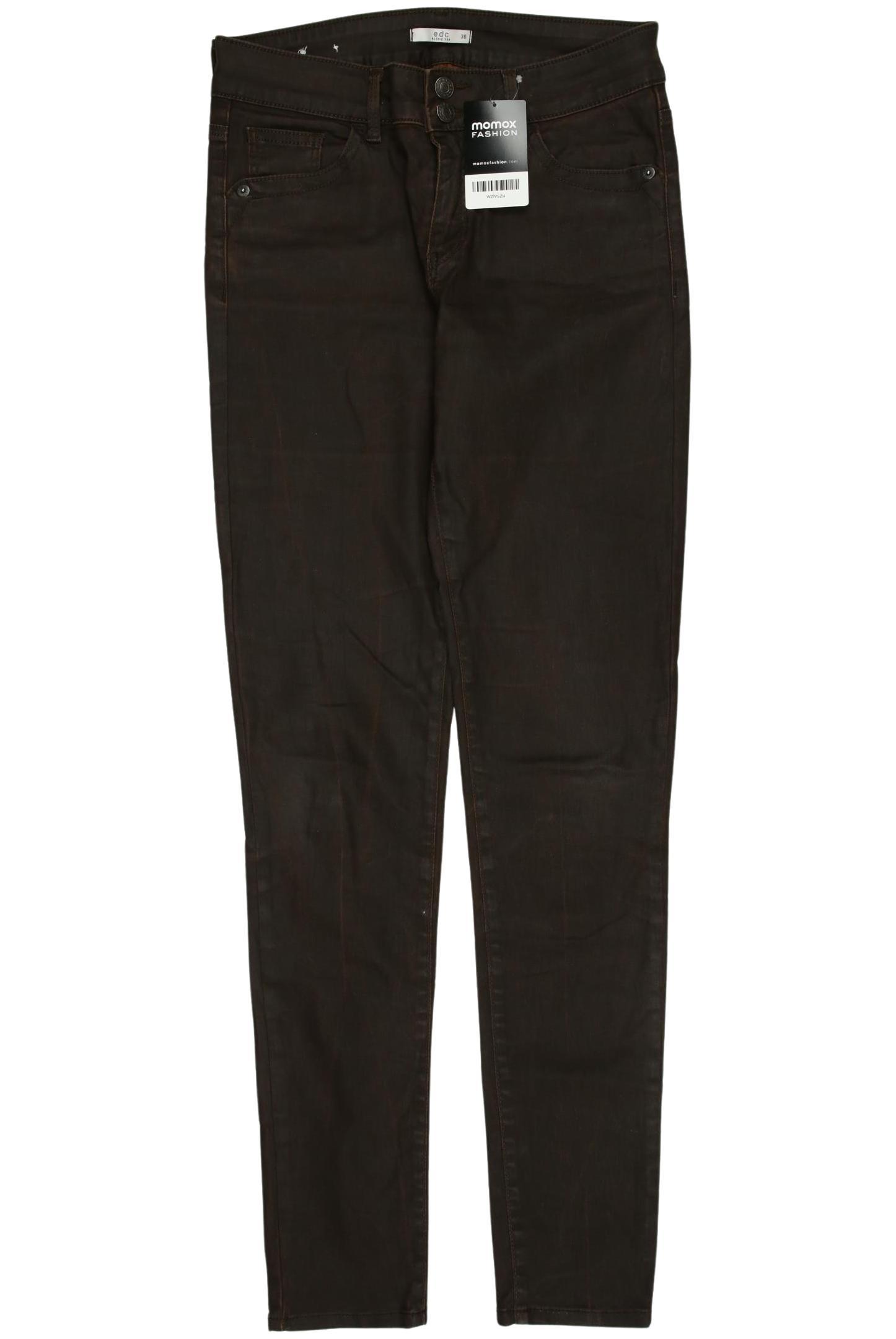 

edc by Esprit Damen Jeans, braun, Gr. 36