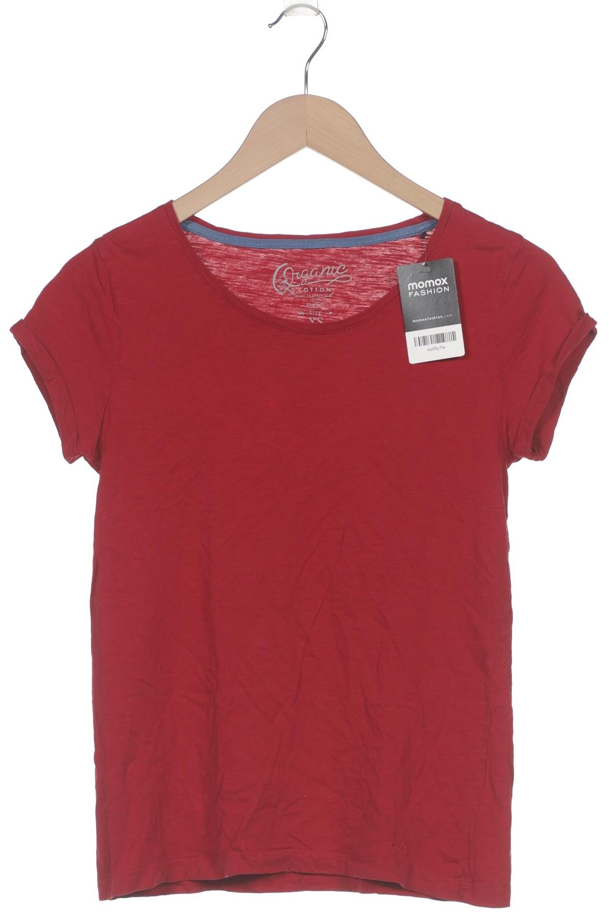 

edc by Esprit Damen T-Shirt, rot, Gr. 34