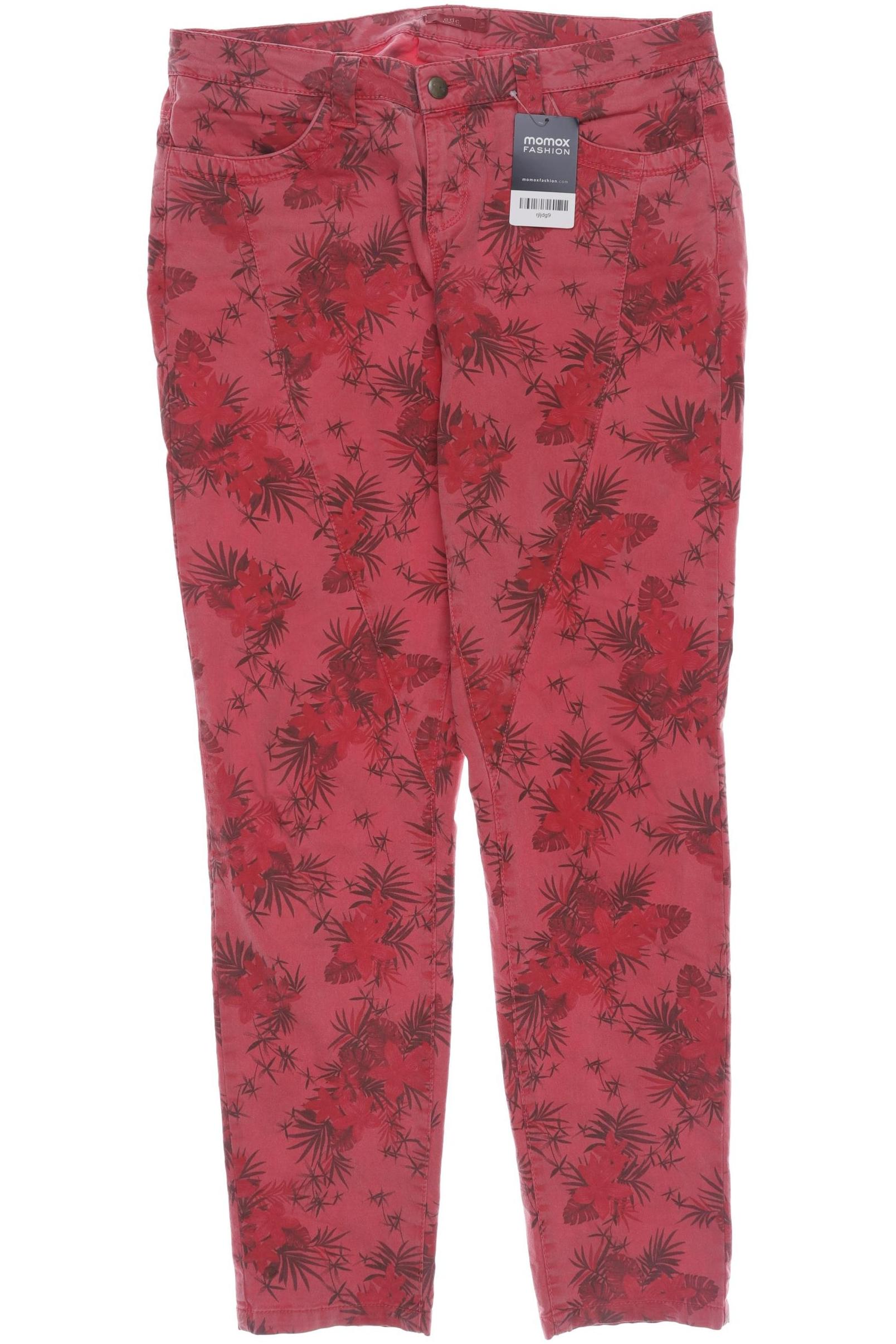 

edc by Esprit Damen Stoffhose, rot, Gr. 38