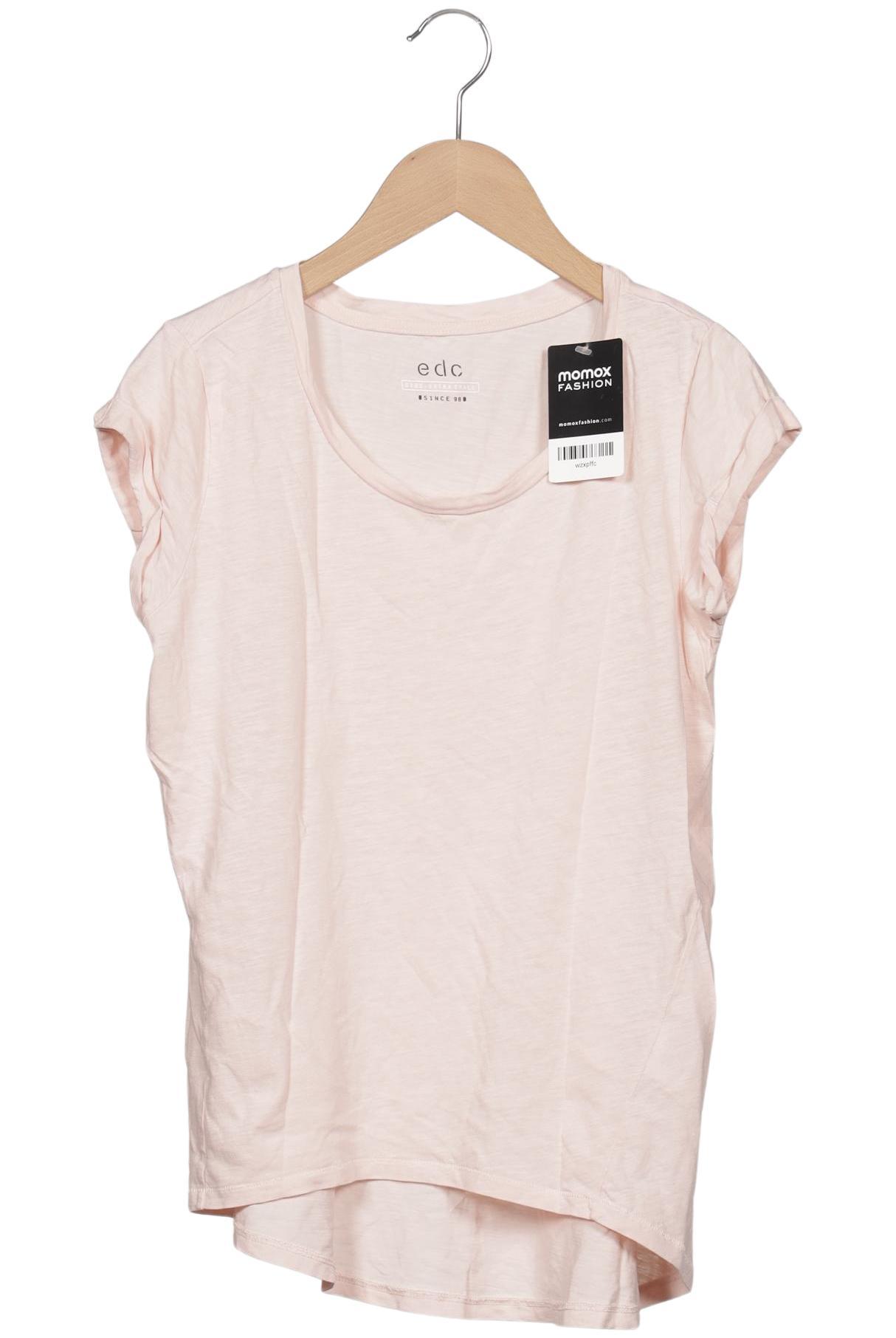 

edc by Esprit Damen T-Shirt, pink, Gr. 34