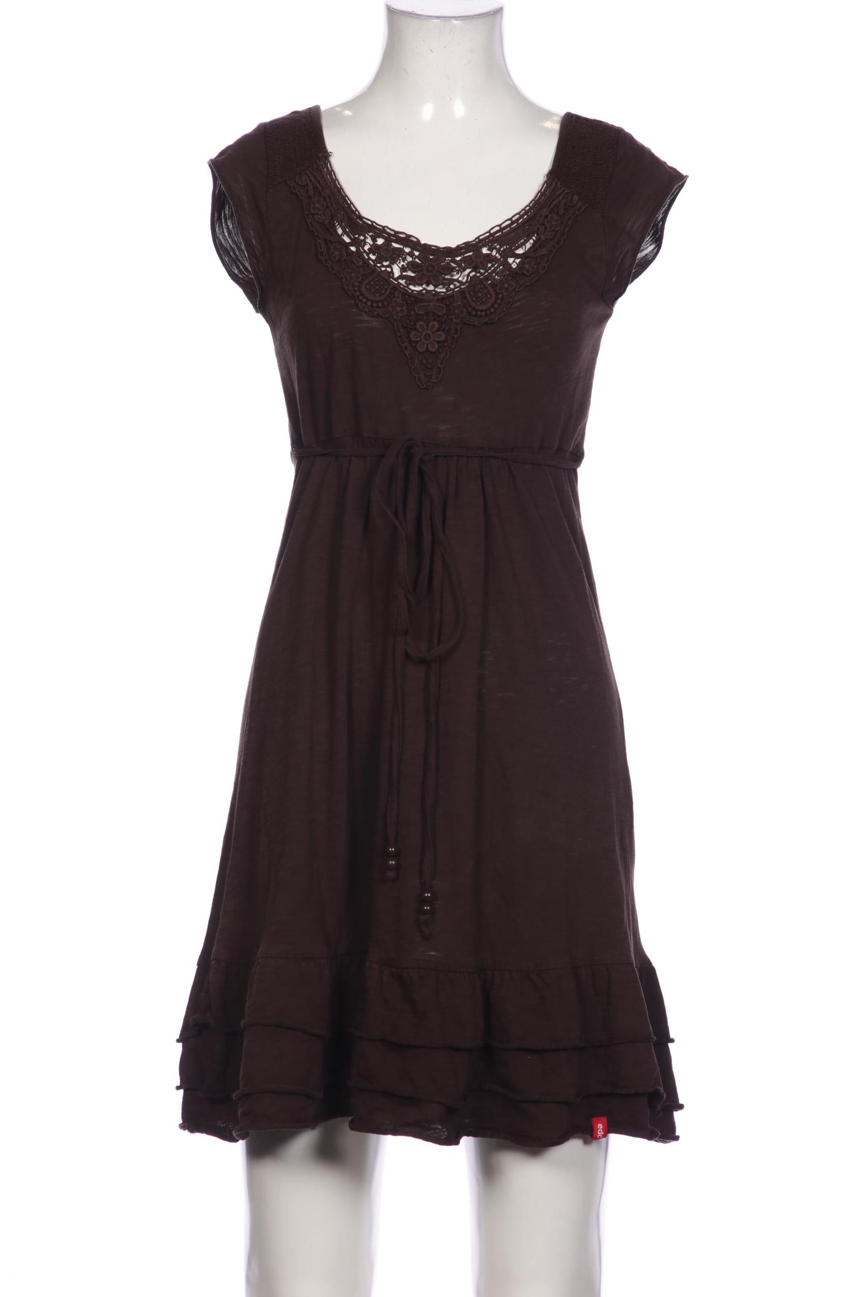 

edc by Esprit Damen Kleid, braun