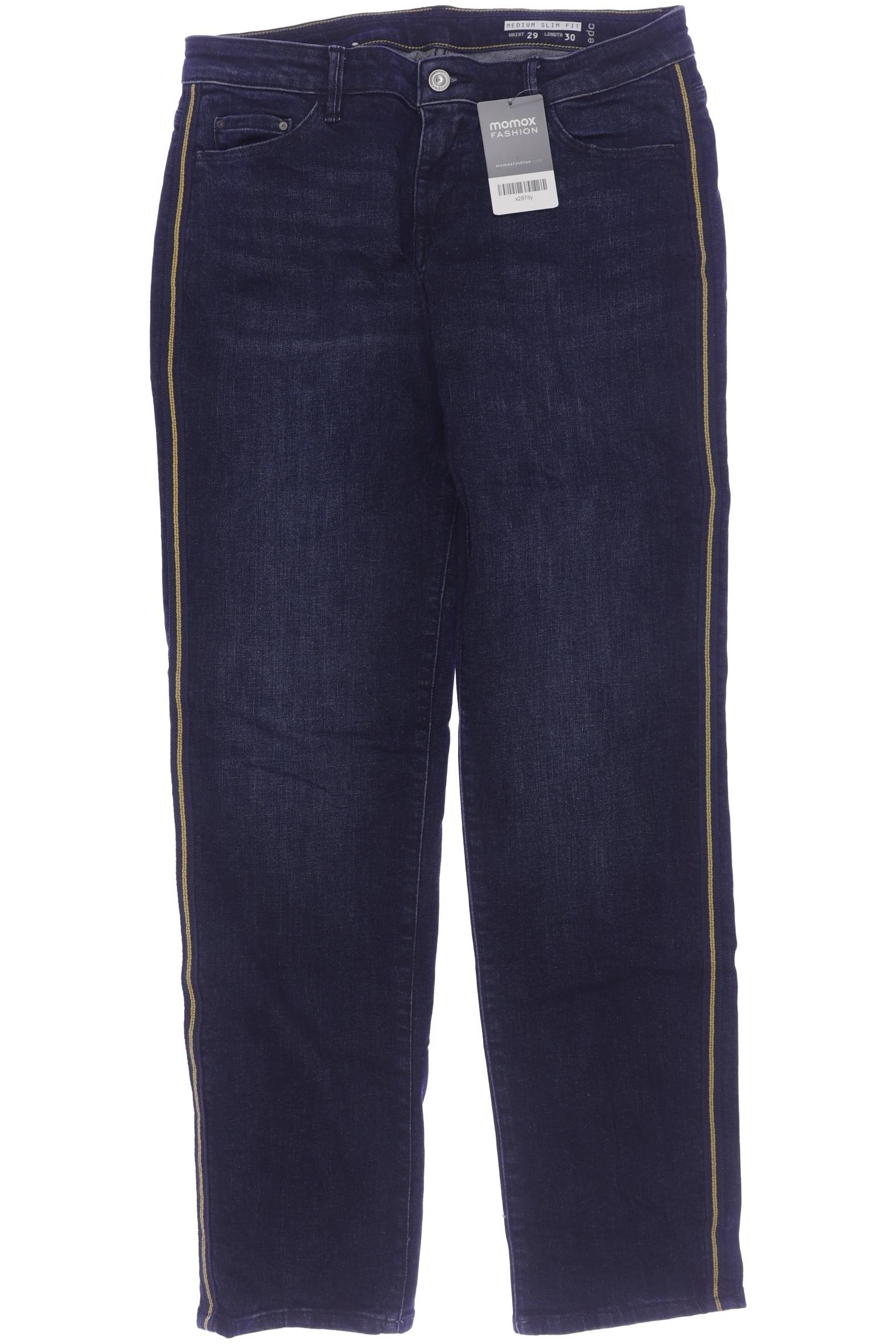 

edc by Esprit Damen Jeans, marineblau, Gr. 29