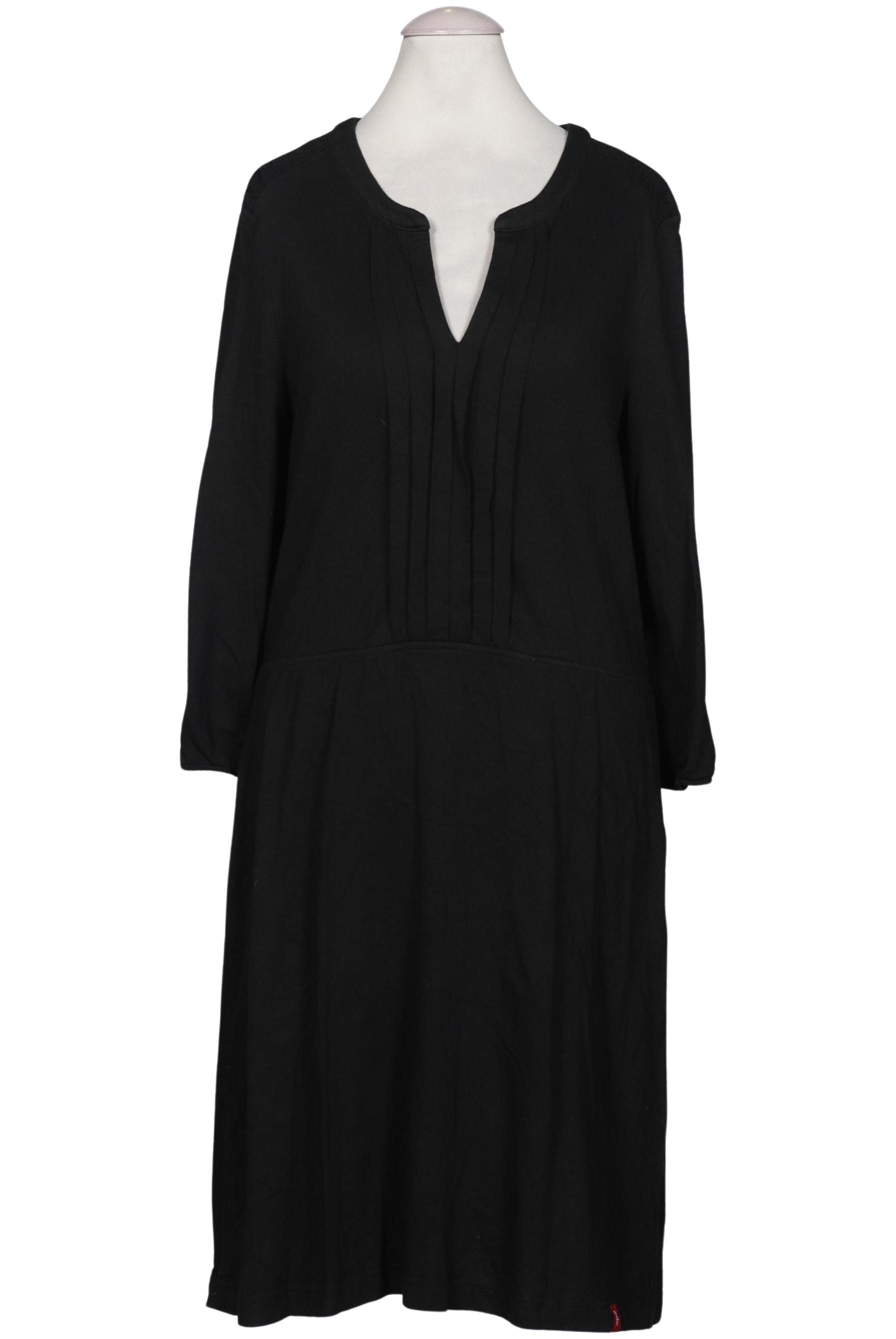 

edc by Esprit Damen Kleid, schwarz, Gr. 38