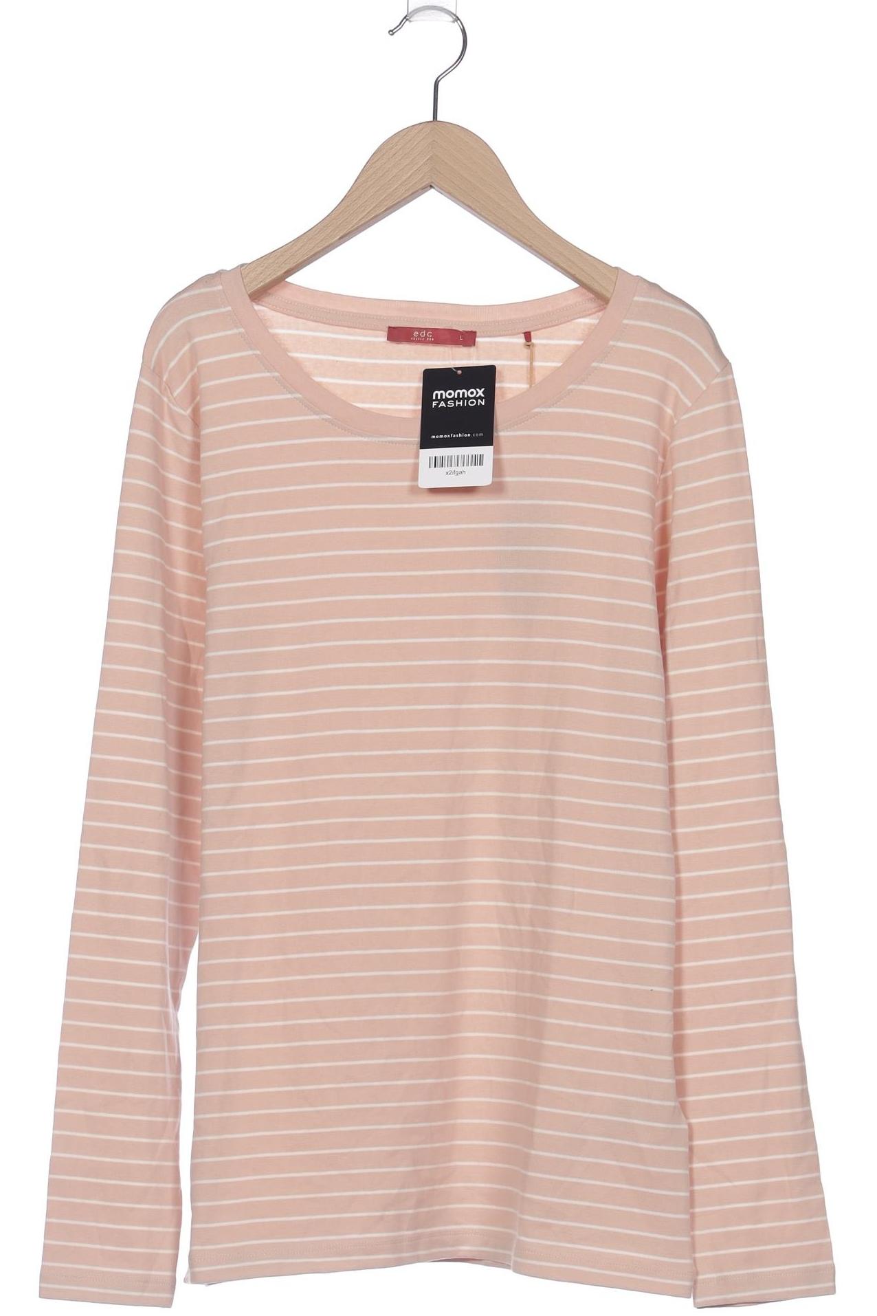 

edc by Esprit Damen Langarmshirt, beige, Gr. 42