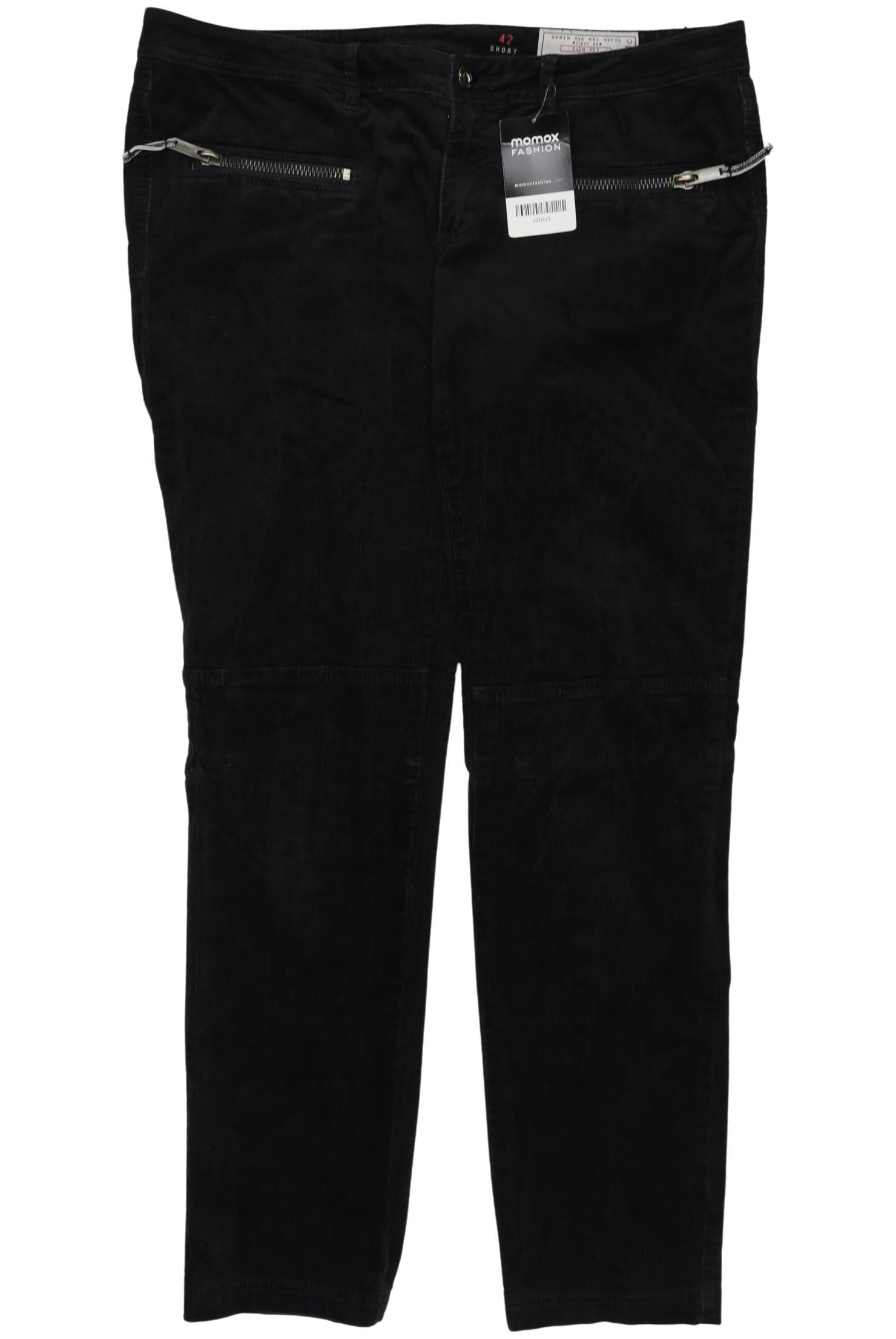 

edc by Esprit Damen Stoffhose, schwarz, Gr. 42