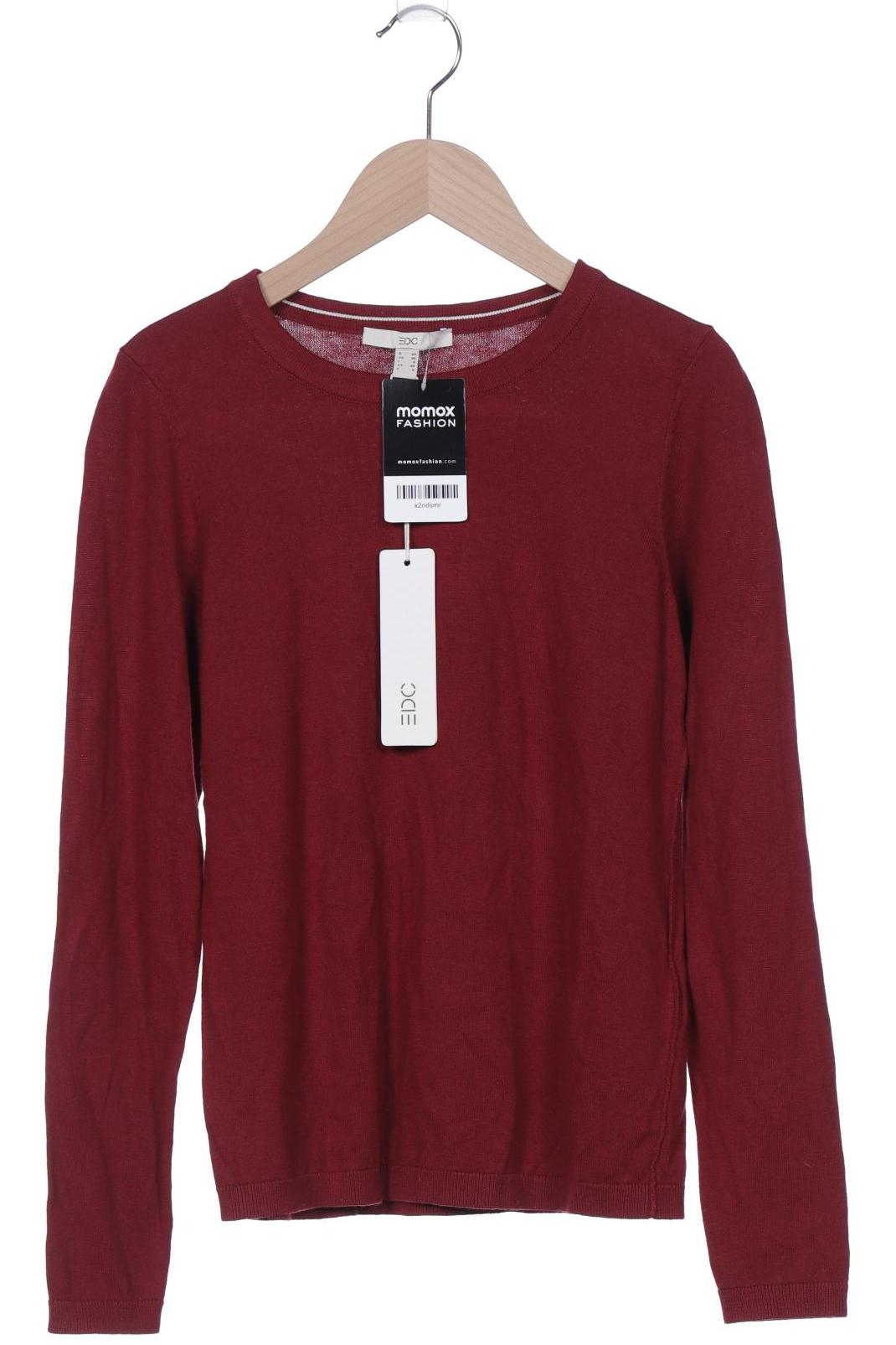 

edc by Esprit Damen Pullover, bordeaux, Gr. 34