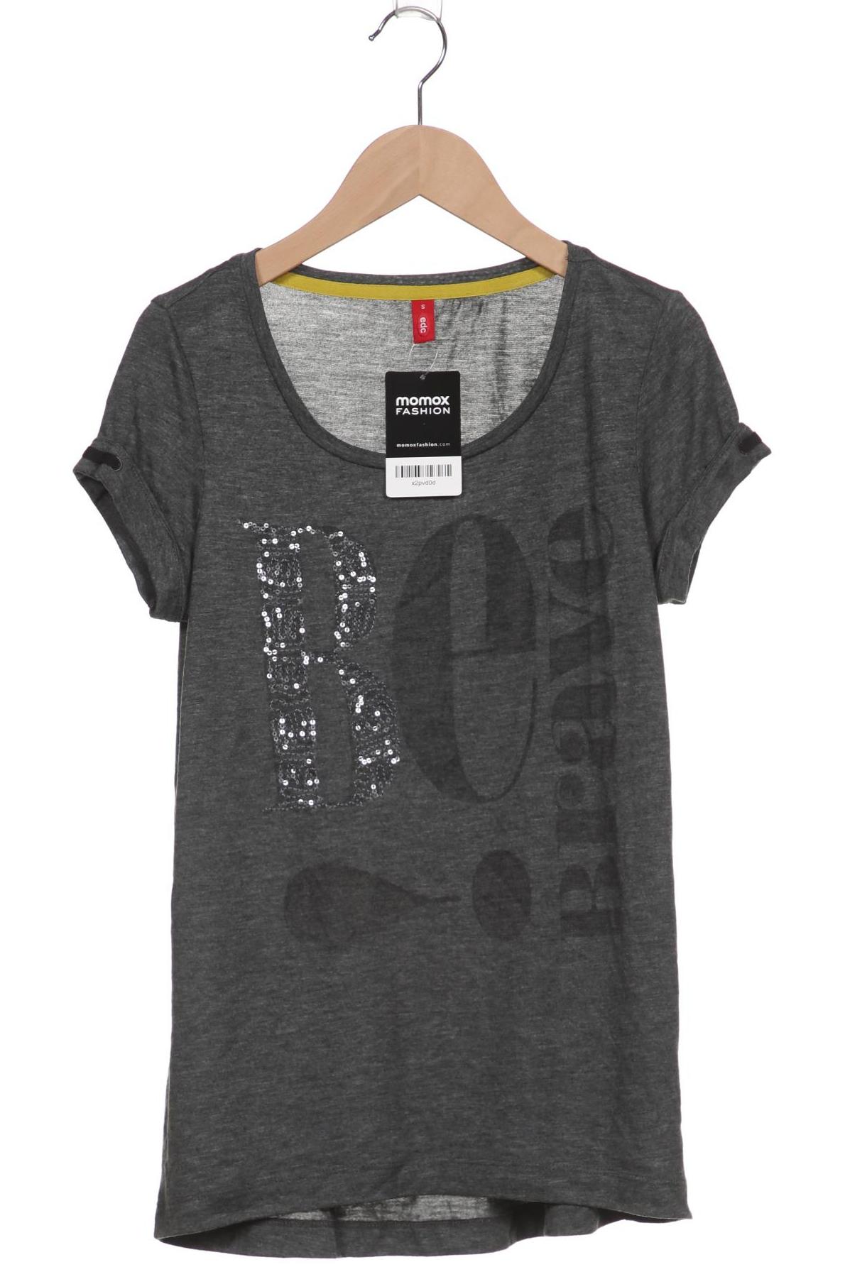 

edc by Esprit Damen T-Shirt, grau