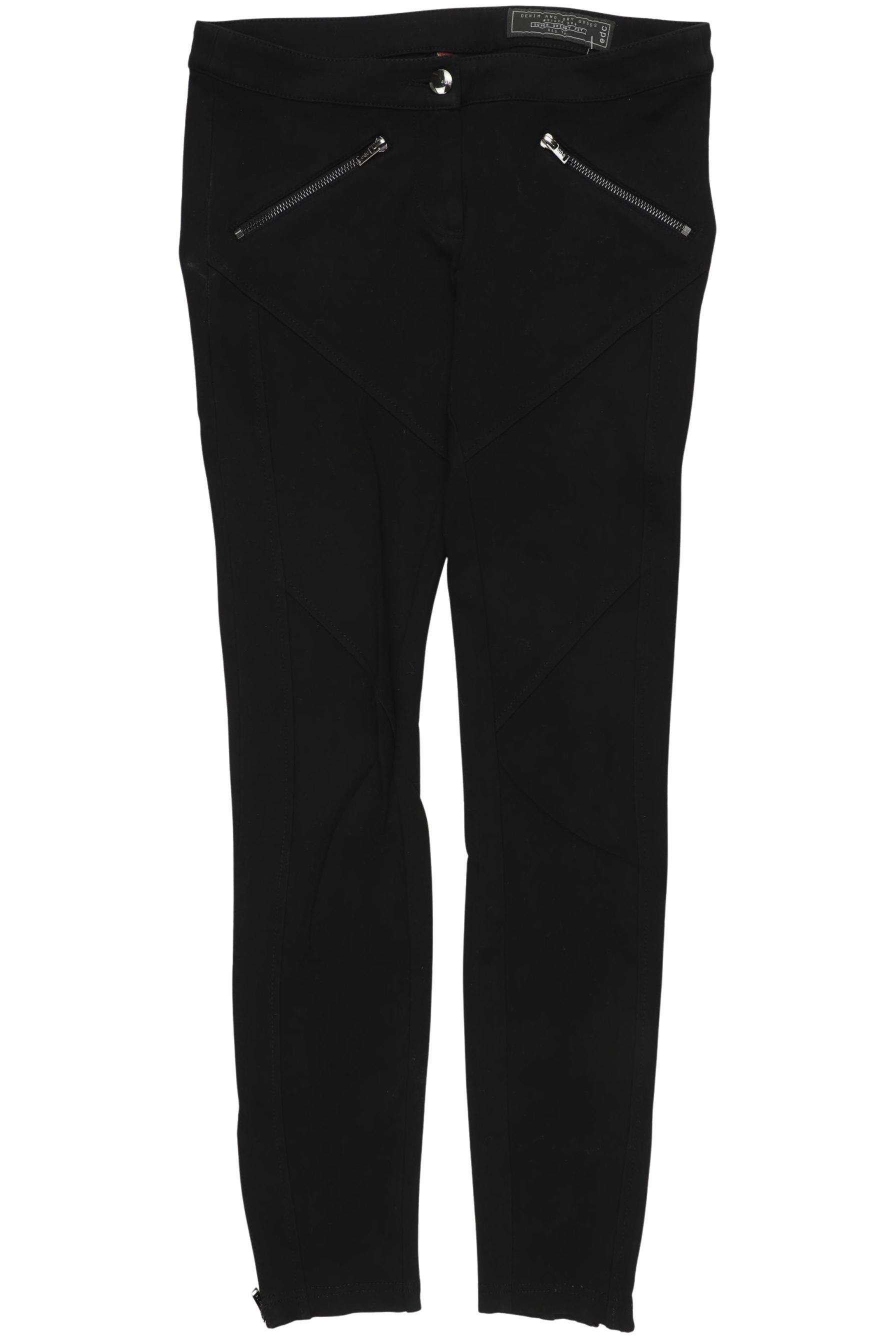 

edc by Esprit Damen Stoffhose, schwarz, Gr. 36