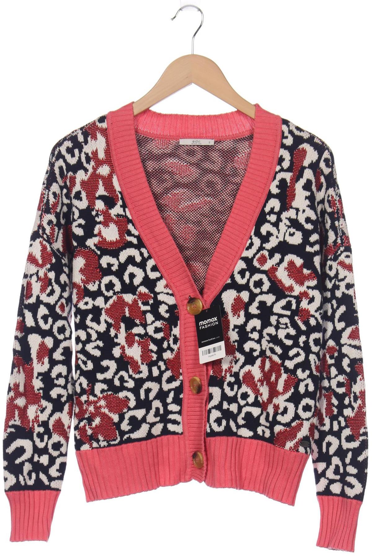 

edc by Esprit Damen Strickjacke, mehrfarbig