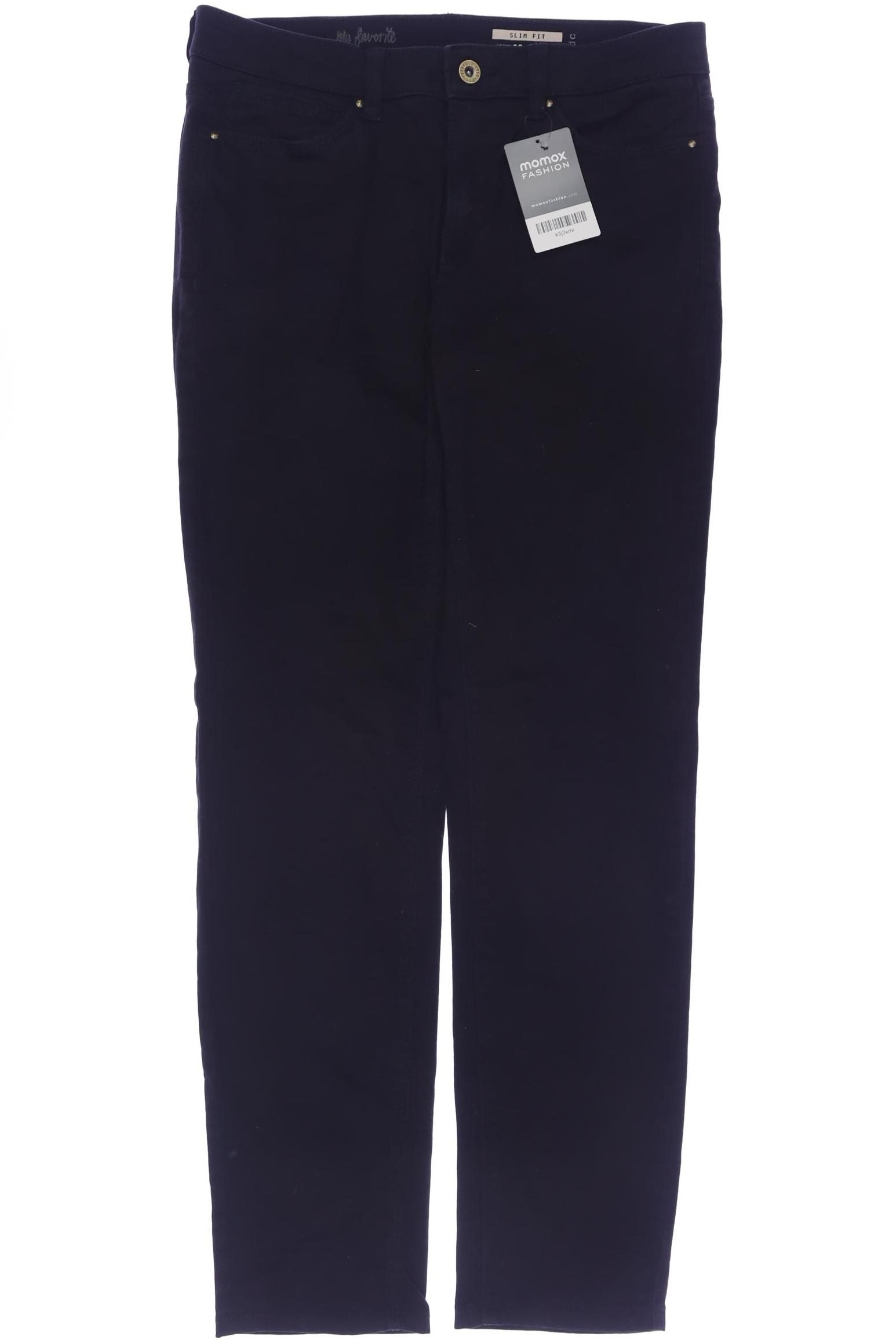 

edc by Esprit Damen Stoffhose, schwarz, Gr. 38