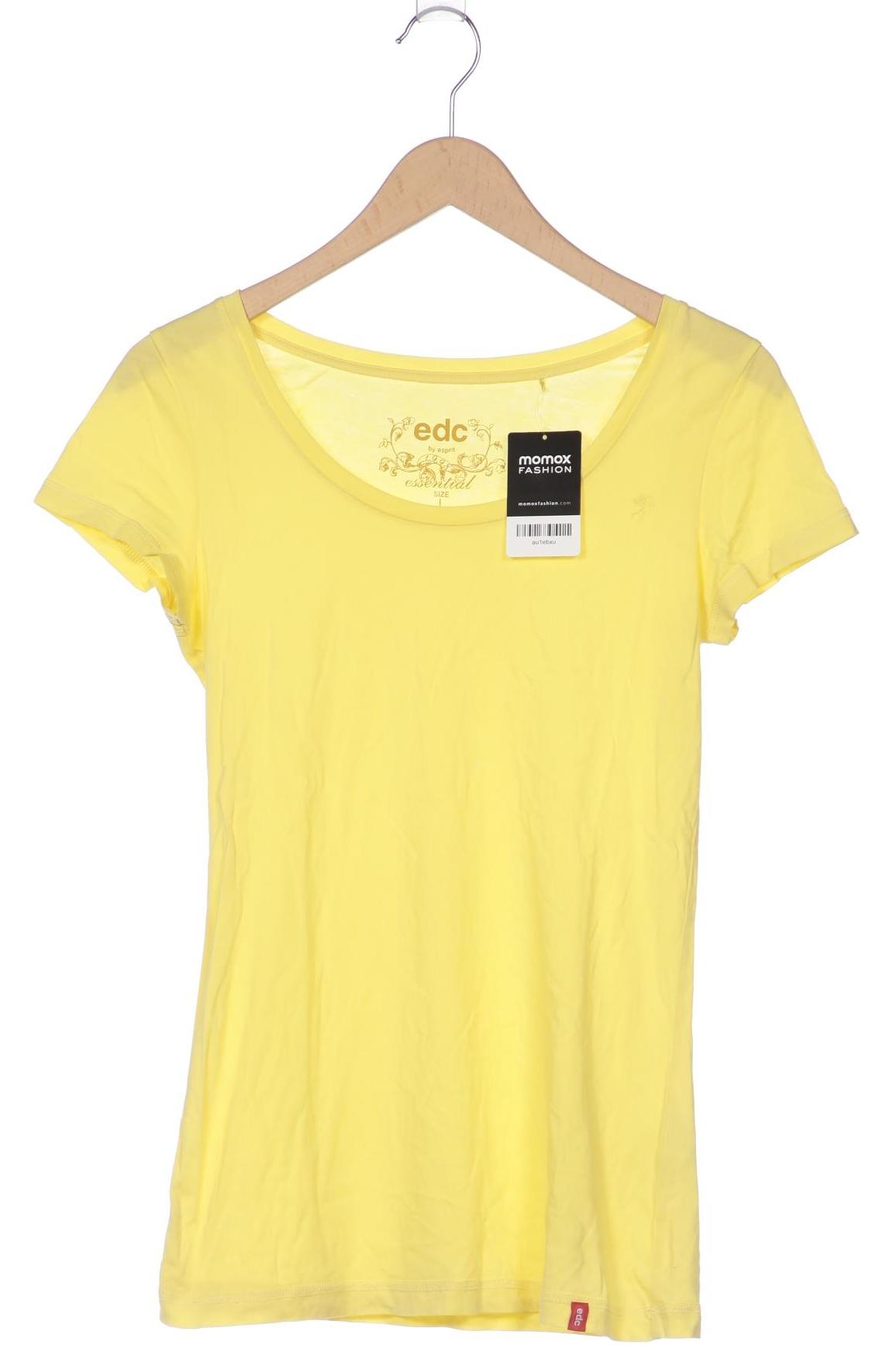 

edc by Esprit Damen T-Shirt, gelb, Gr. 42