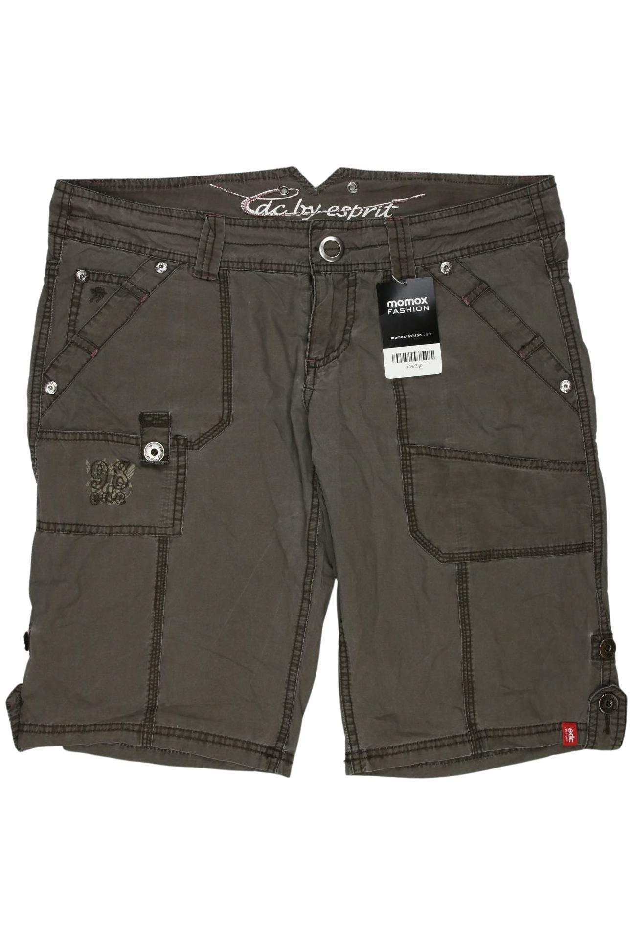 

edc by Esprit Damen Shorts, braun, Gr. 40