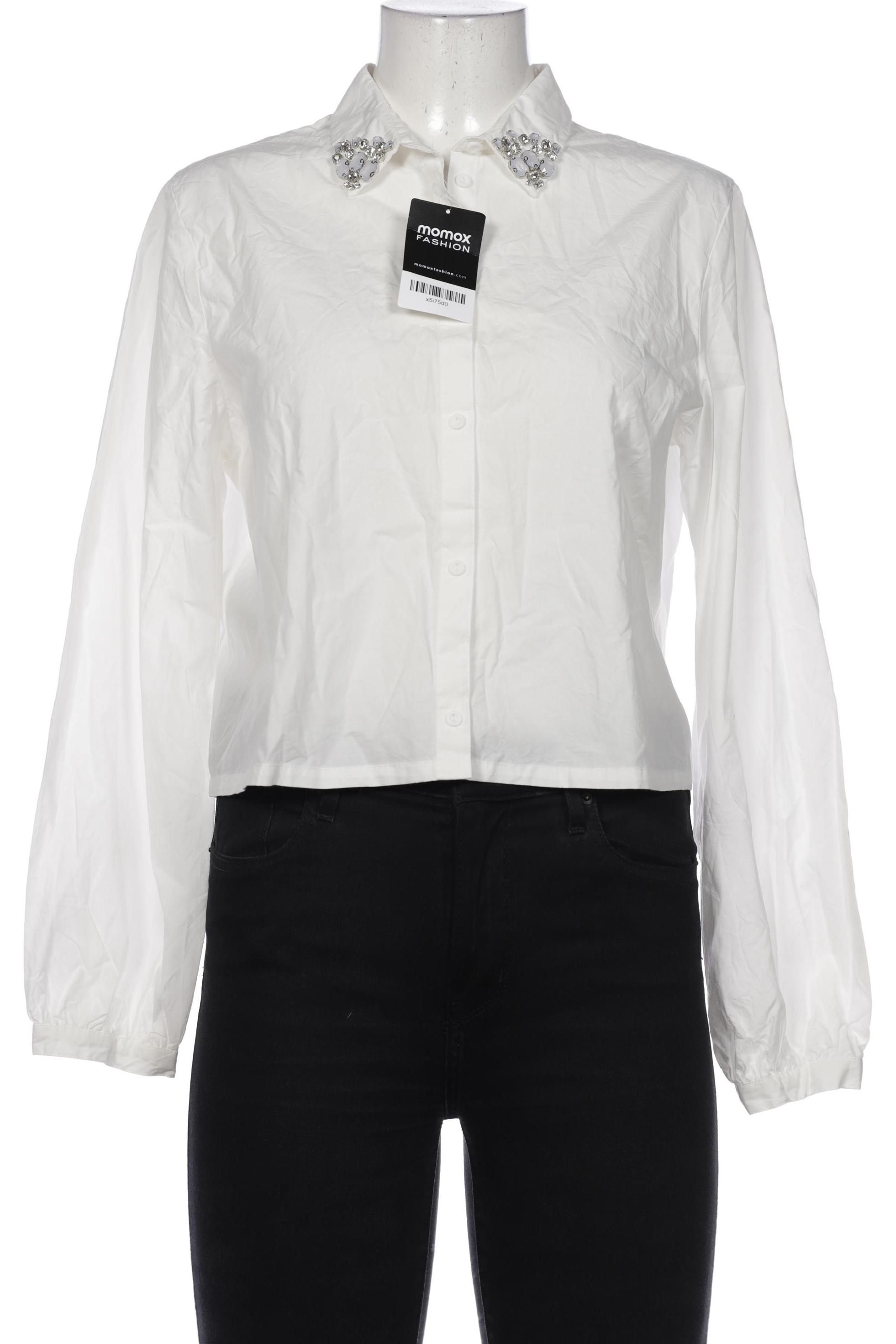 

edc by Esprit Damen Bluse, weiß, Gr. 42
