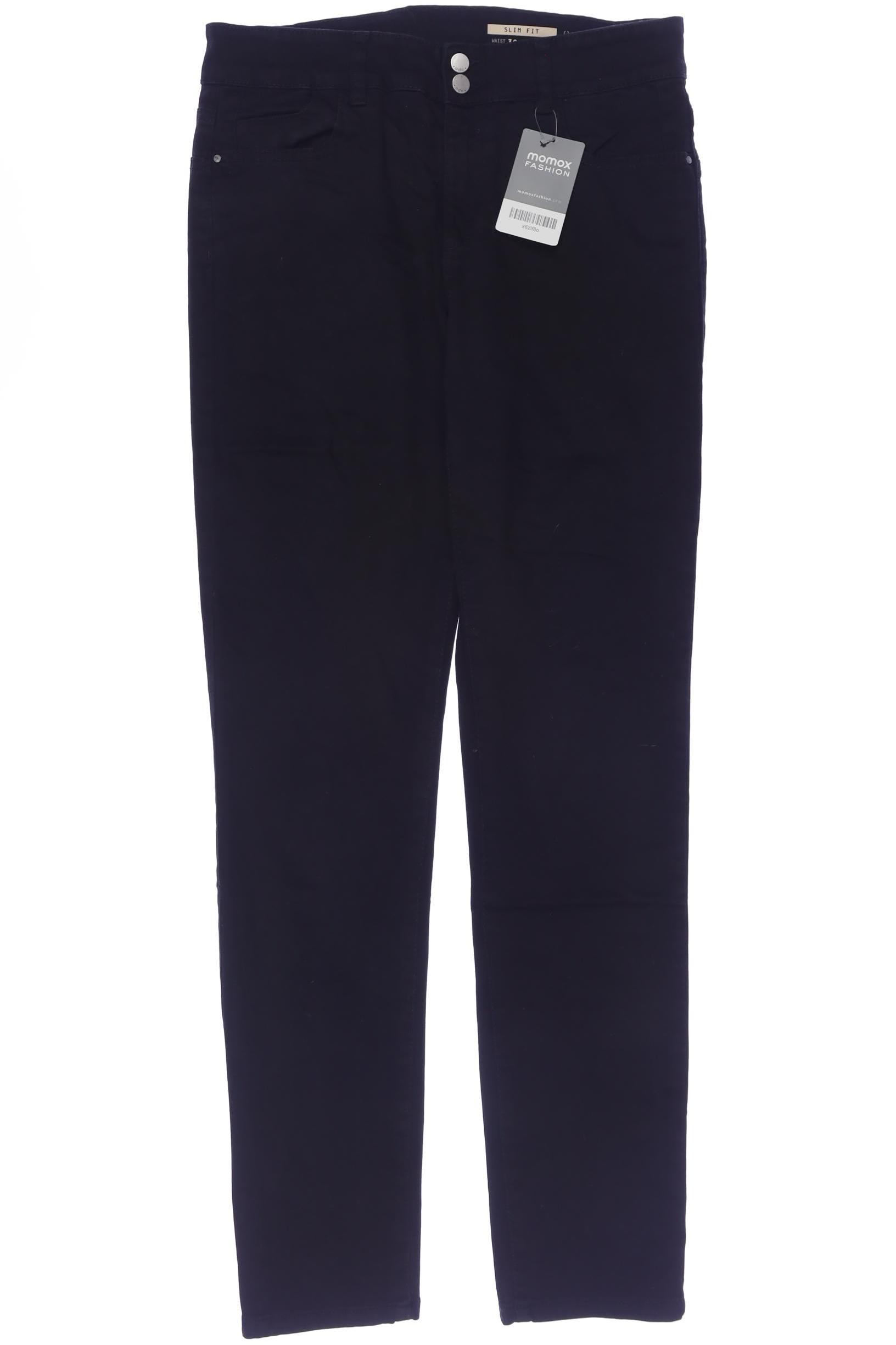 

edc by Esprit Damen Stoffhose, schwarz, Gr. 38