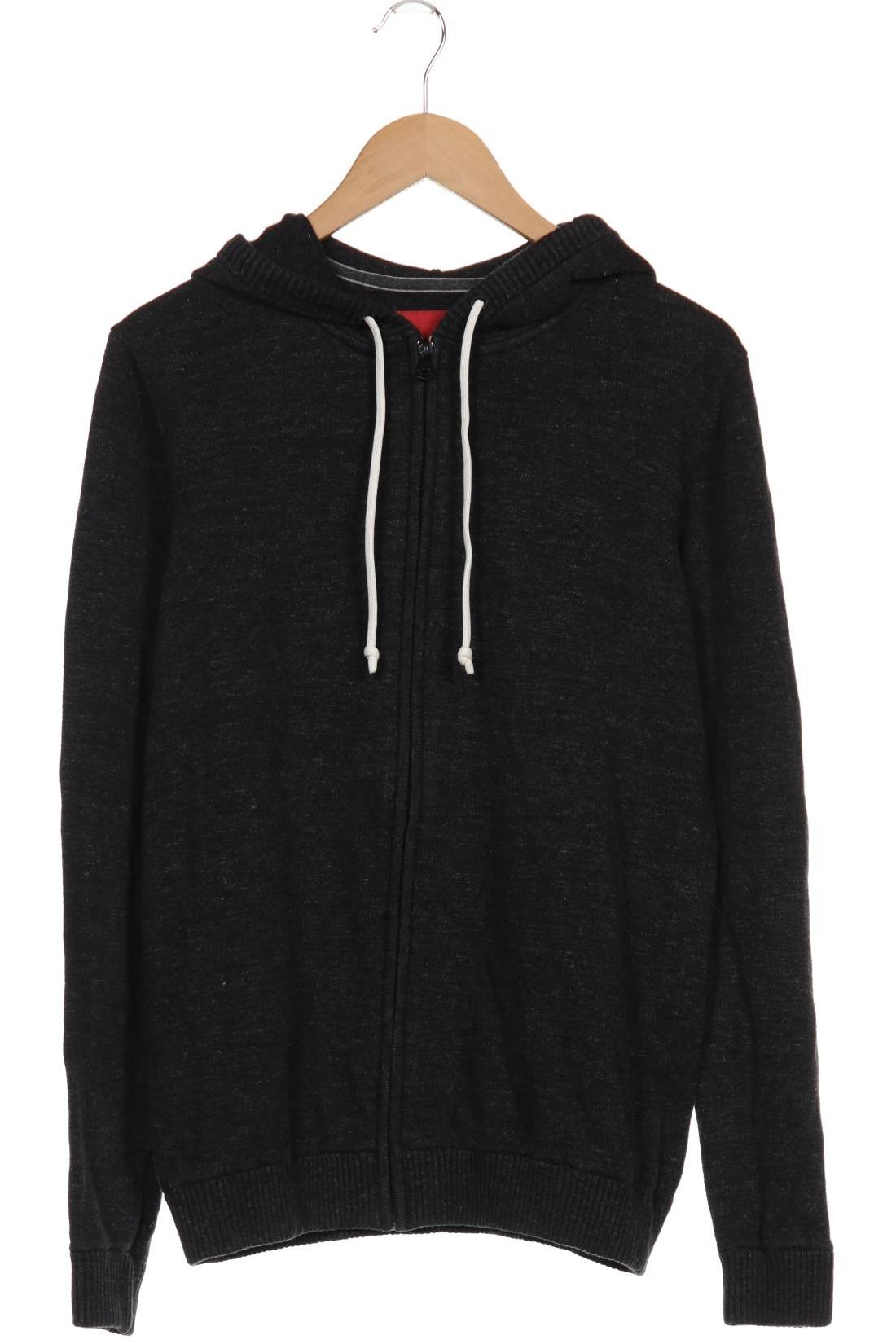 

edc by Esprit Herren Strickjacke, schwarz, Gr. 52