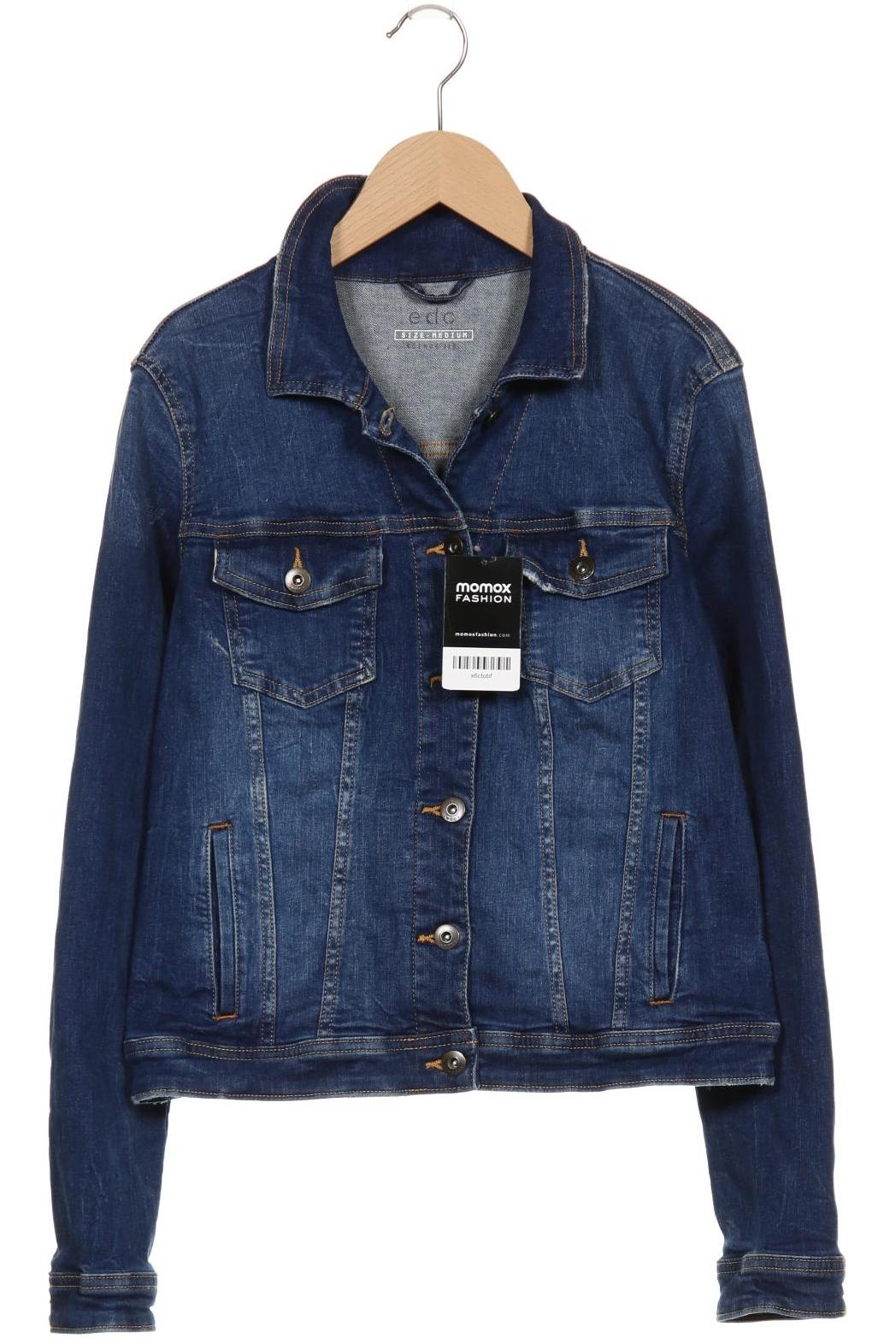 

edc by Esprit Damen Jacke, blau, Gr. 38