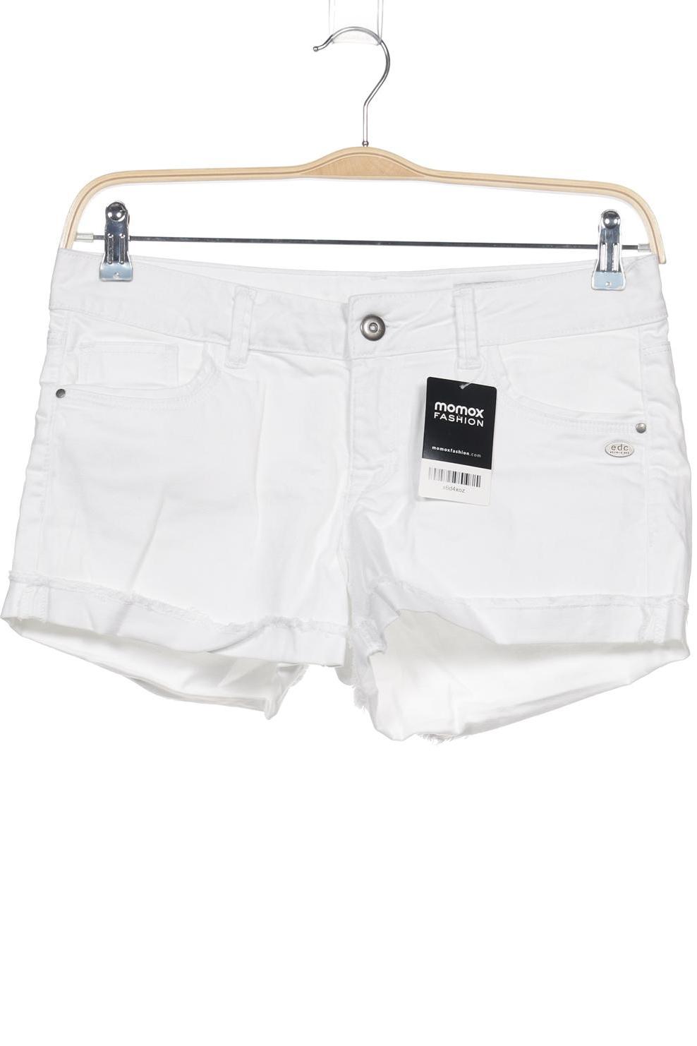

edc by Esprit Damen Shorts, weiß, Gr. 38