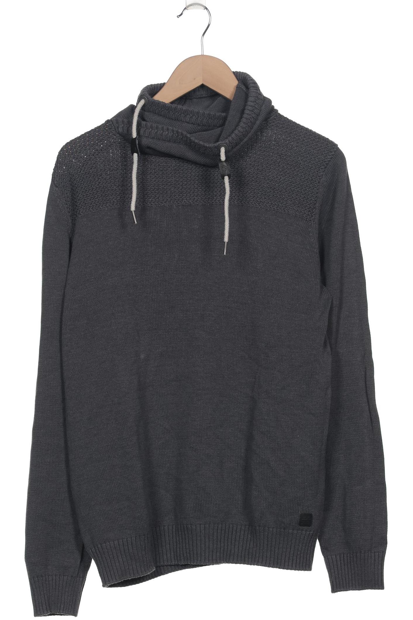 

edc by Esprit Herren Pullover, grau, Gr. 52