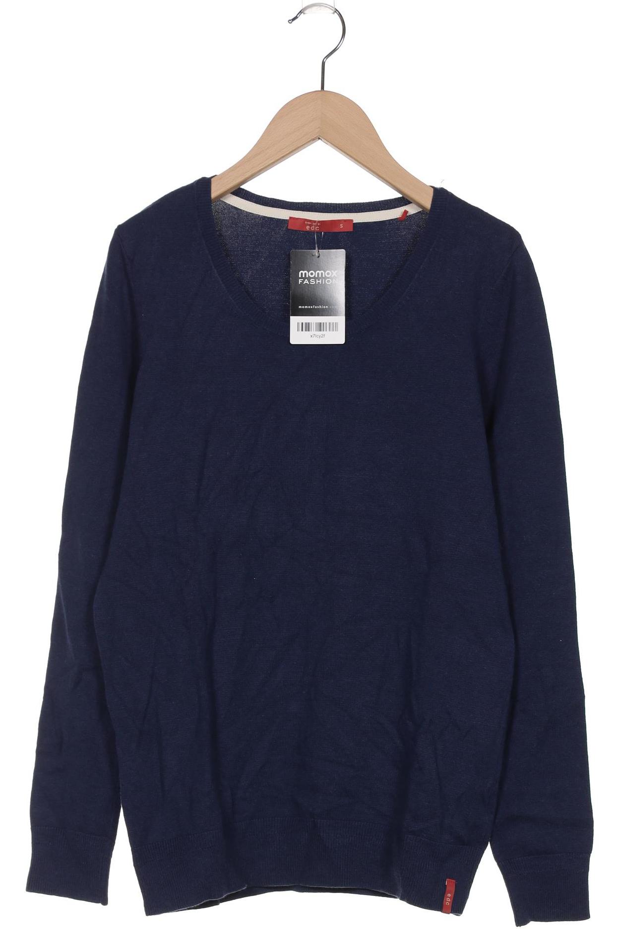 

edc by Esprit Damen Pullover, marineblau, Gr. 36
