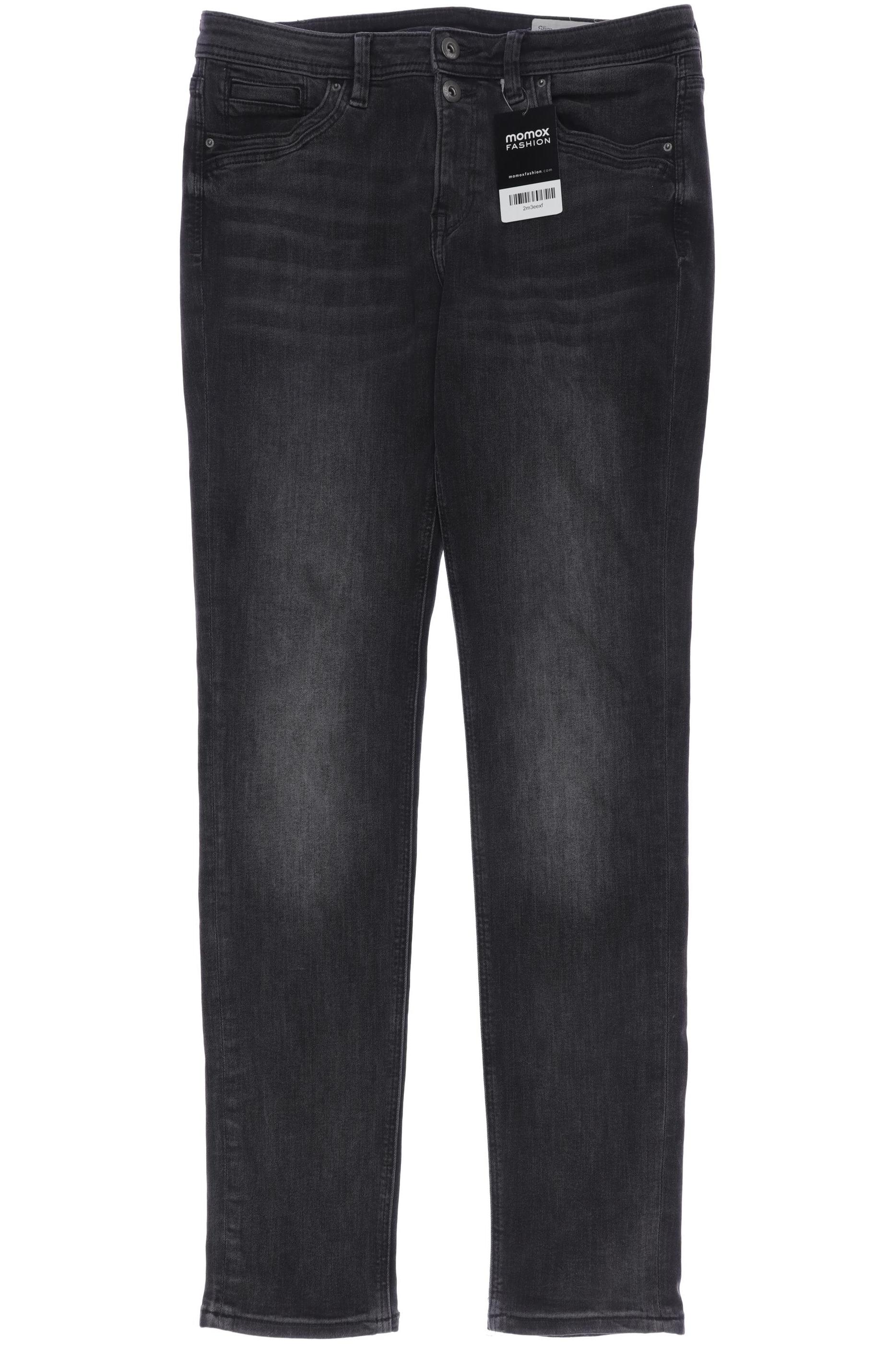 

edc by Esprit Damen Jeans, schwarz, Gr. 30