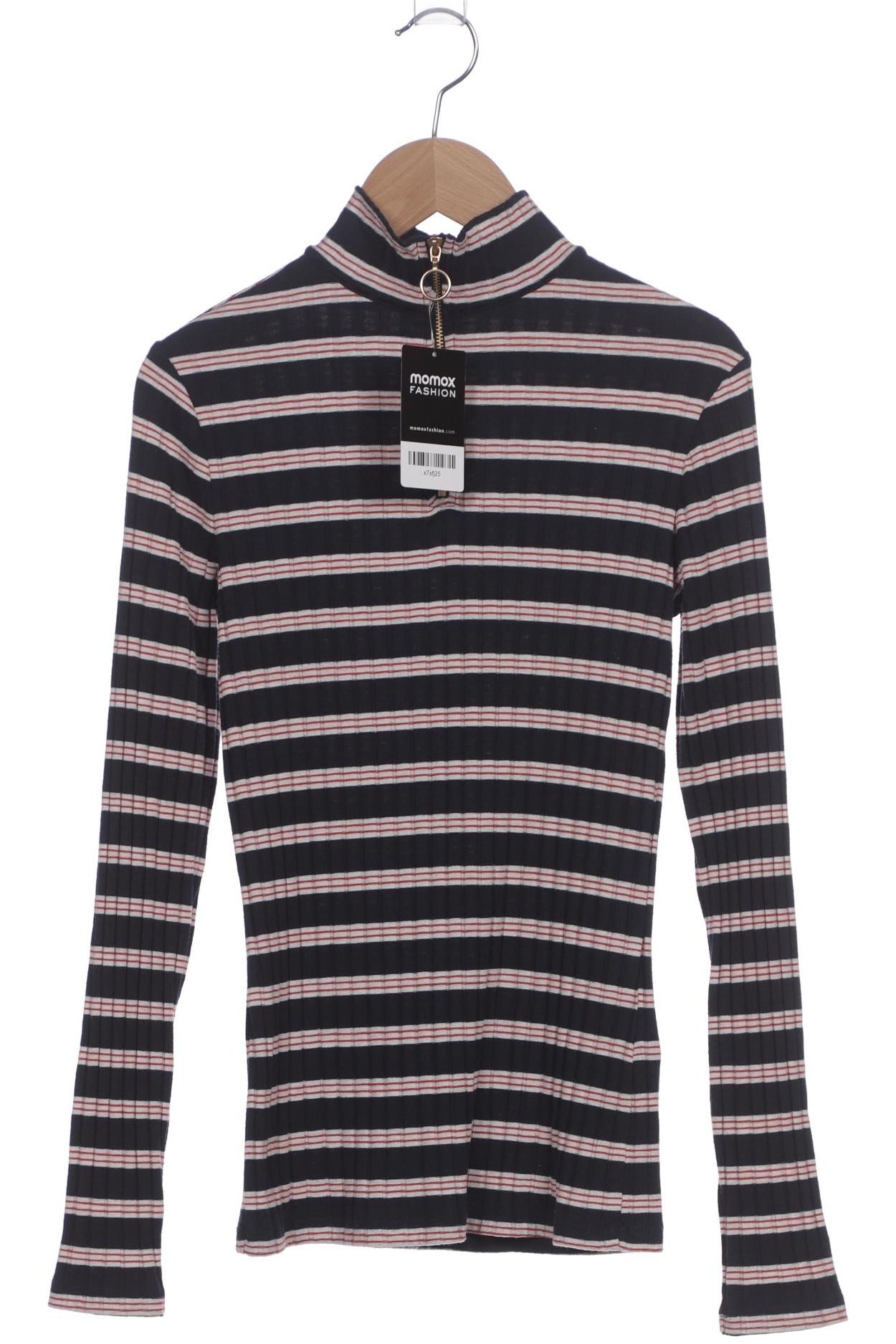 

edc by Esprit Damen Langarmshirt, marineblau, Gr. 34