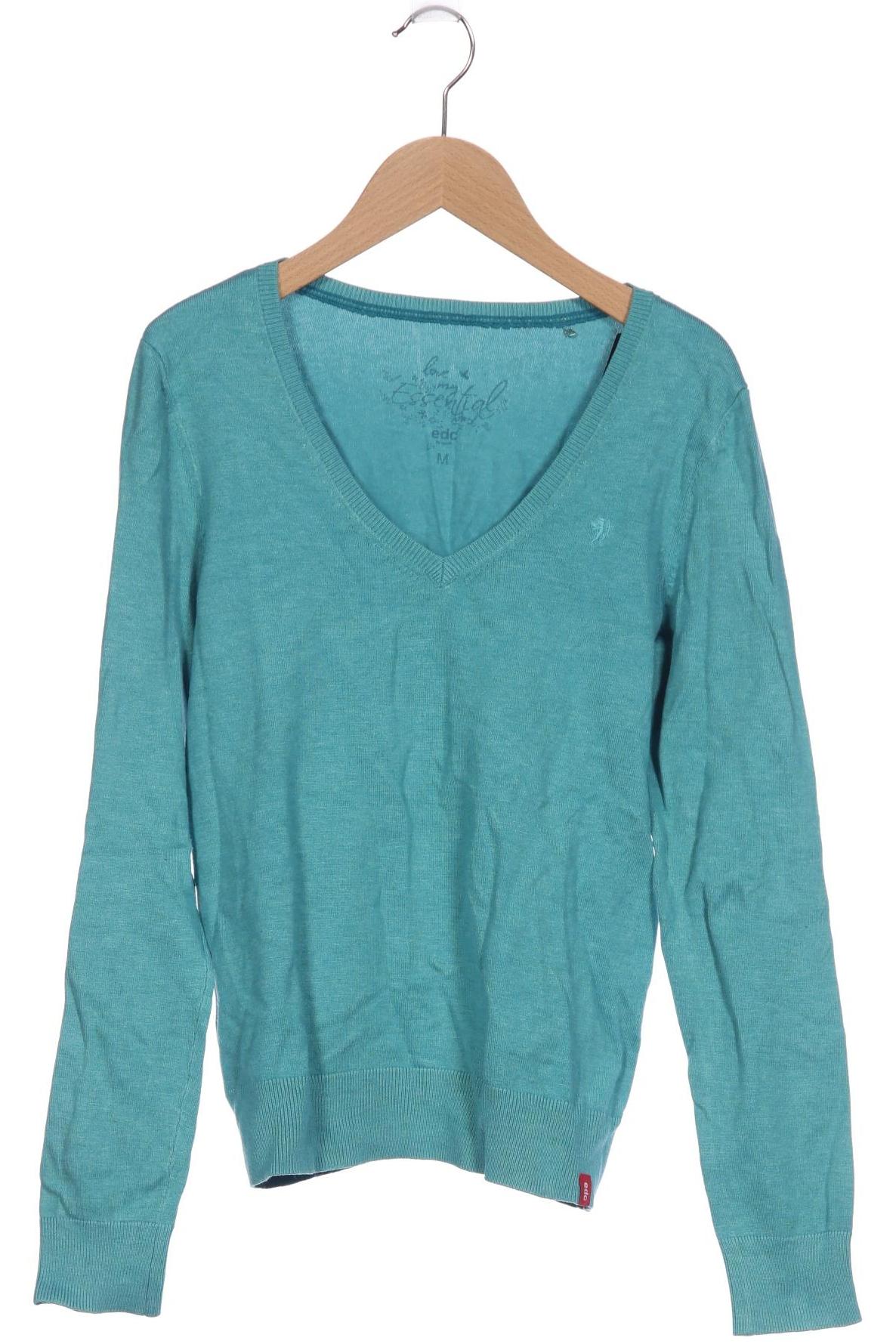 

edc by Esprit Damen Pullover, türkis, Gr. 38