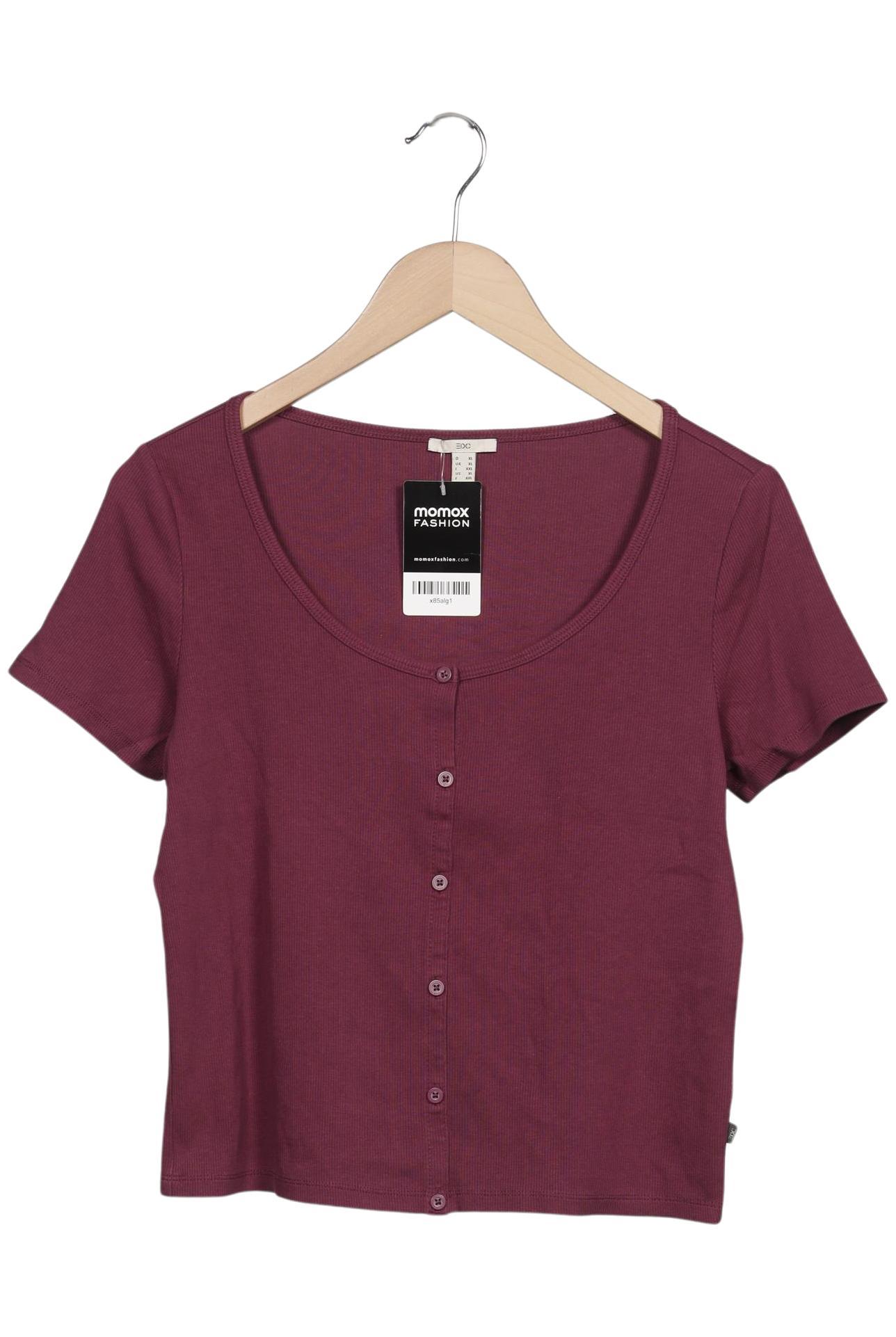 

edc by Esprit Damen T-Shirt, weiß, Gr. 44