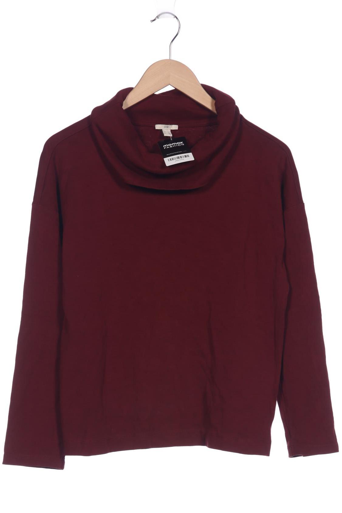 

edc by Esprit Damen Langarmshirt, bordeaux, Gr. 42