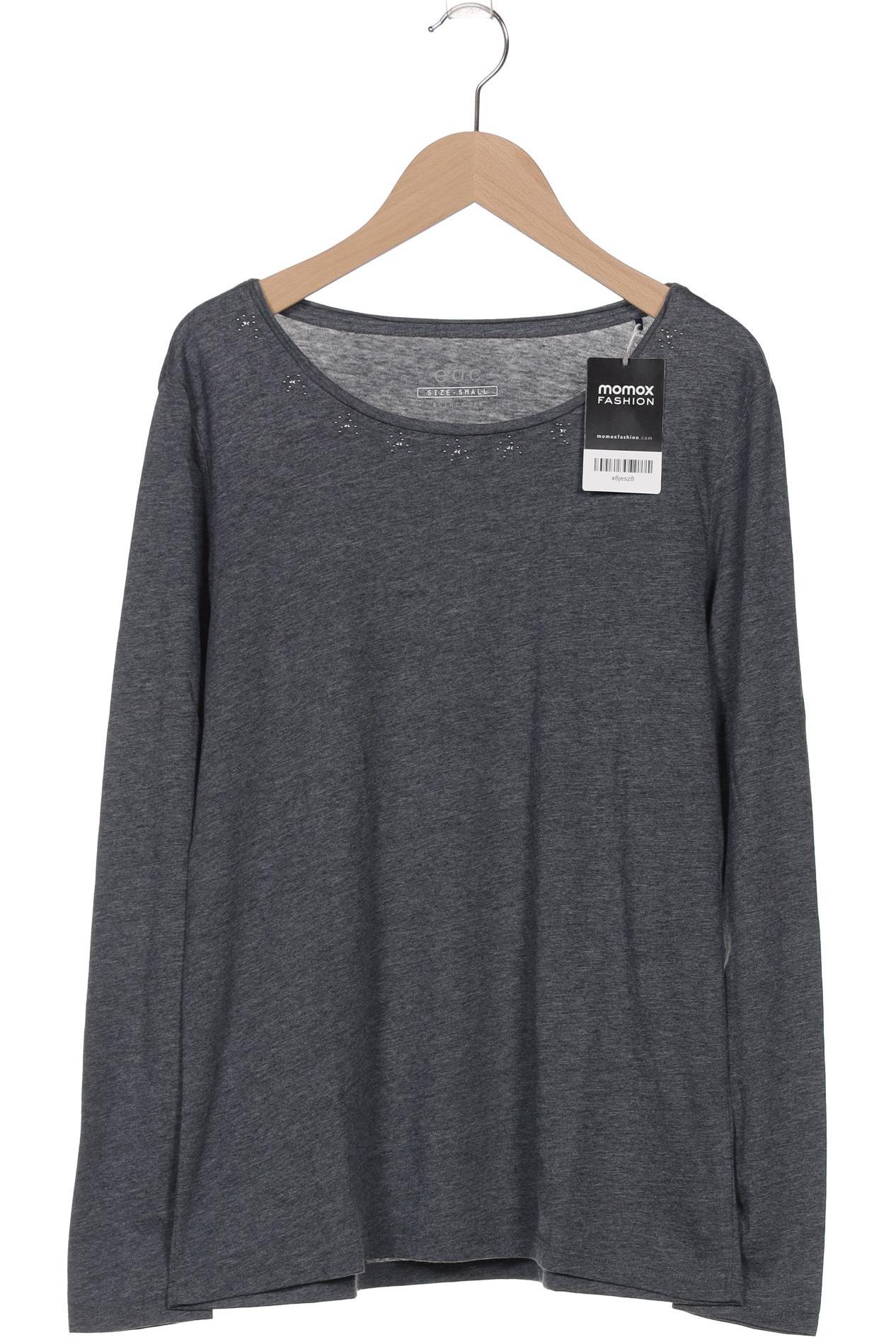 

edc by Esprit Damen Langarmshirt, grau, Gr. 36