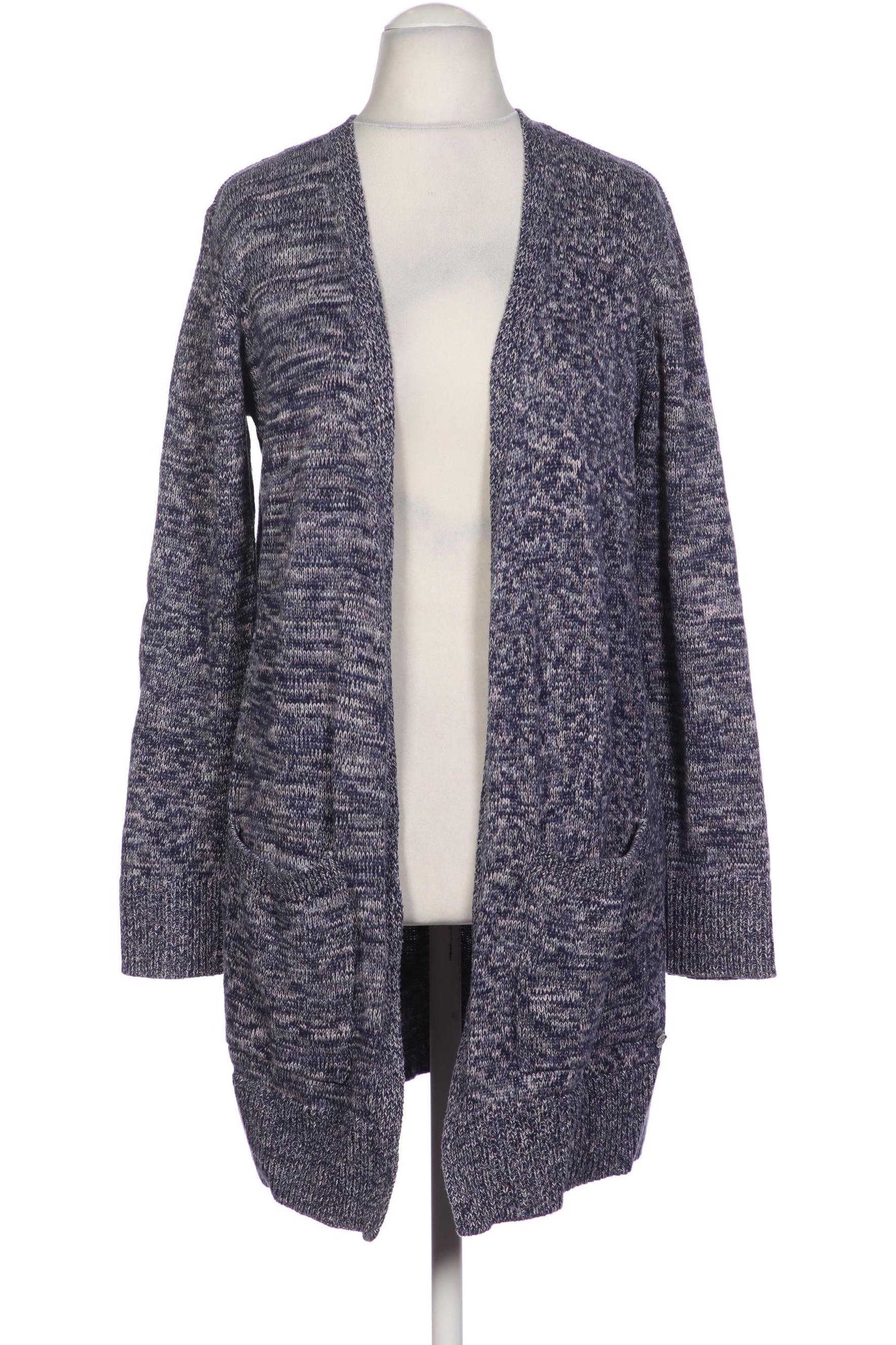 

edc by Esprit Damen Strickjacke, marineblau, Gr. 38