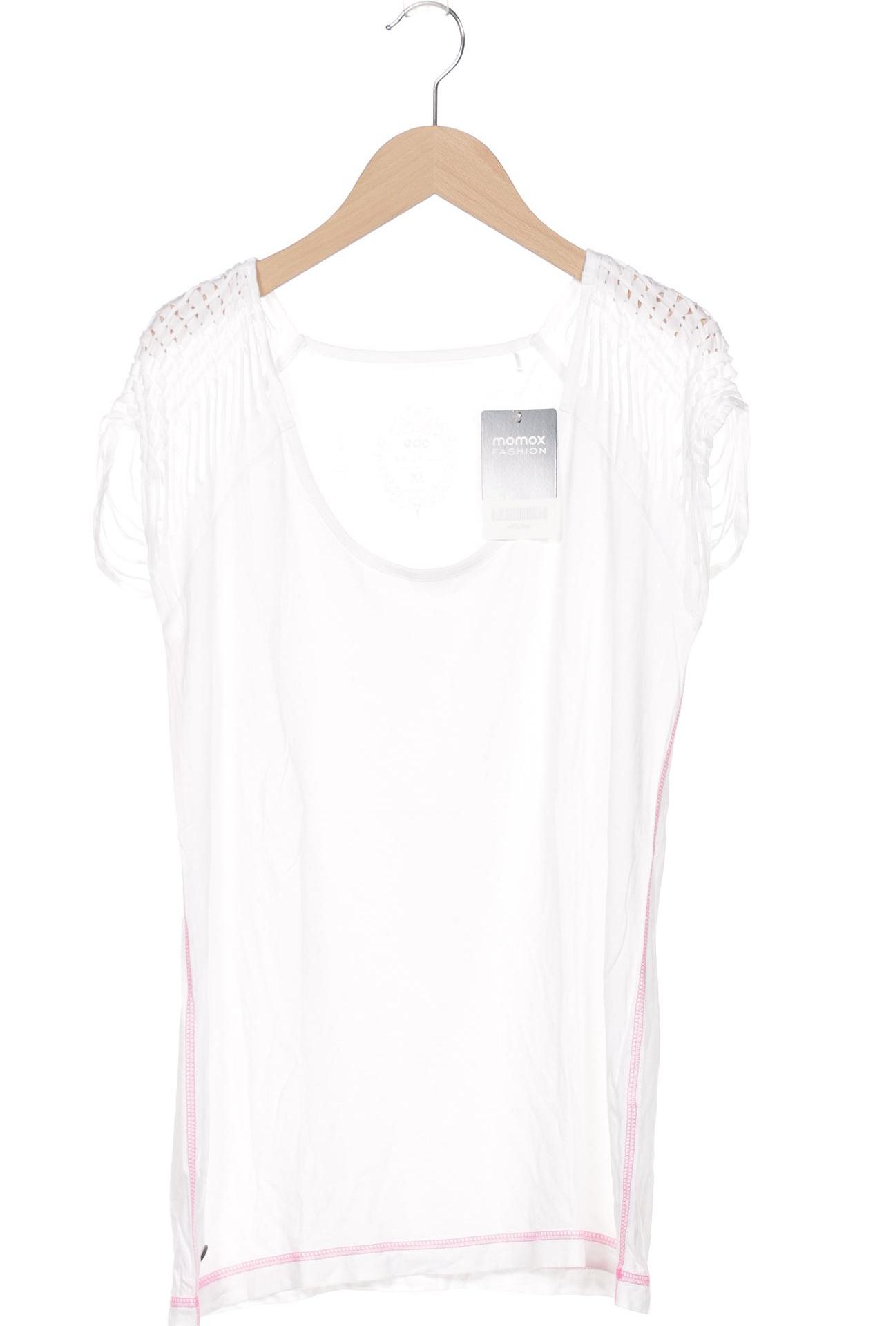 

edc by Esprit Damen T-Shirt, weiß, Gr. 44