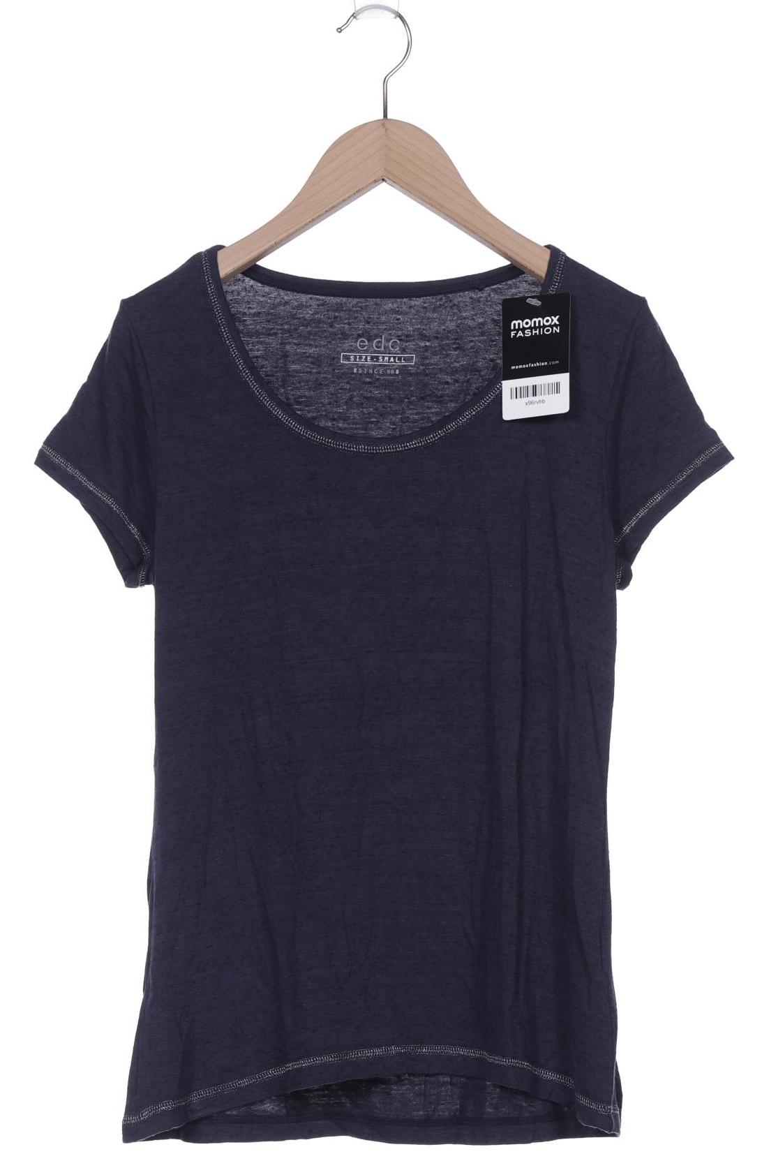 

edc by Esprit Damen T-Shirt, marineblau, Gr. 36