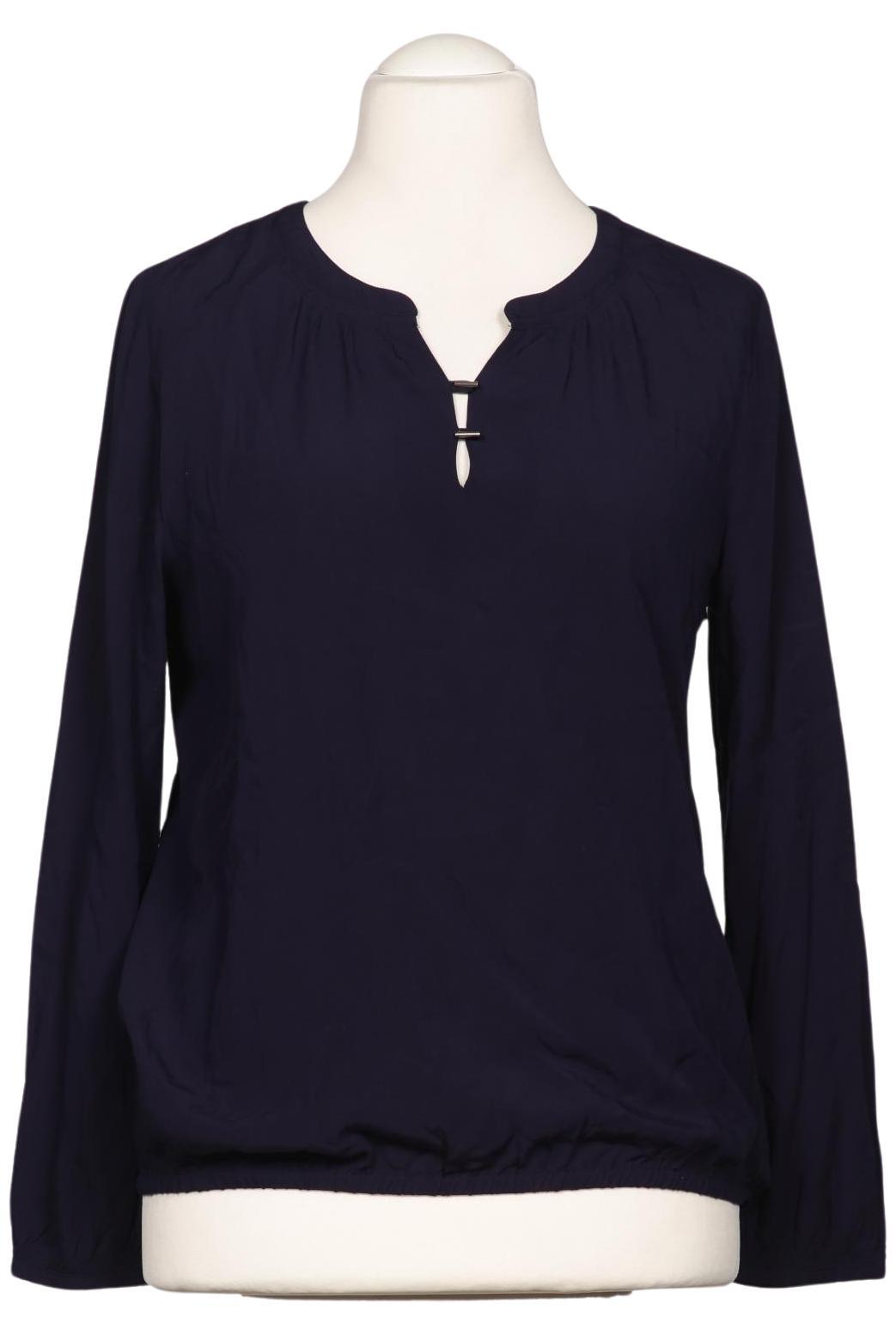 

edc by Esprit Damen Bluse, marineblau, Gr. 38