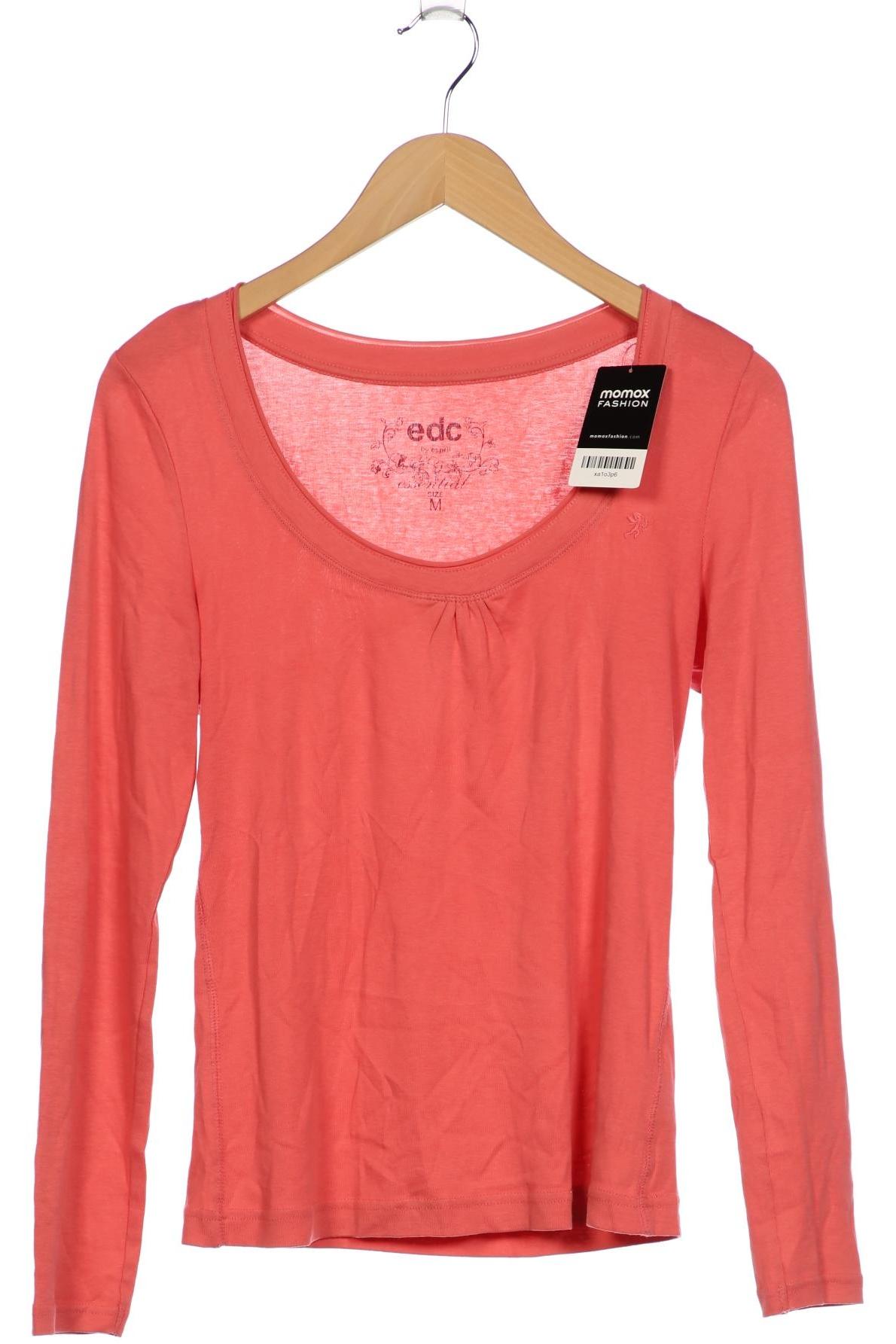 

edc by Esprit Damen Langarmshirt, pink, Gr. 38