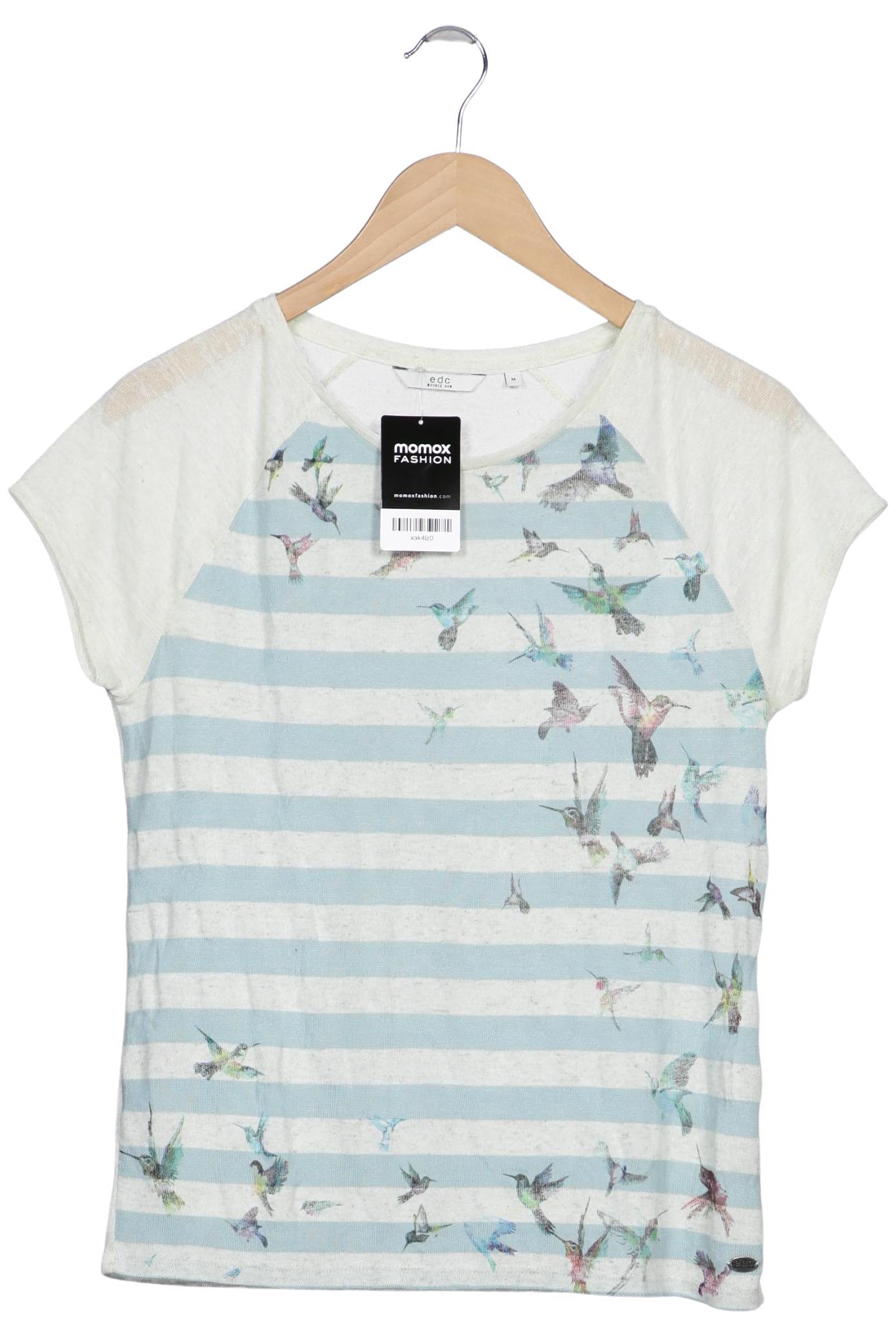 

edc by Esprit Damen T-Shirt, mehrfarbig, Gr. 38