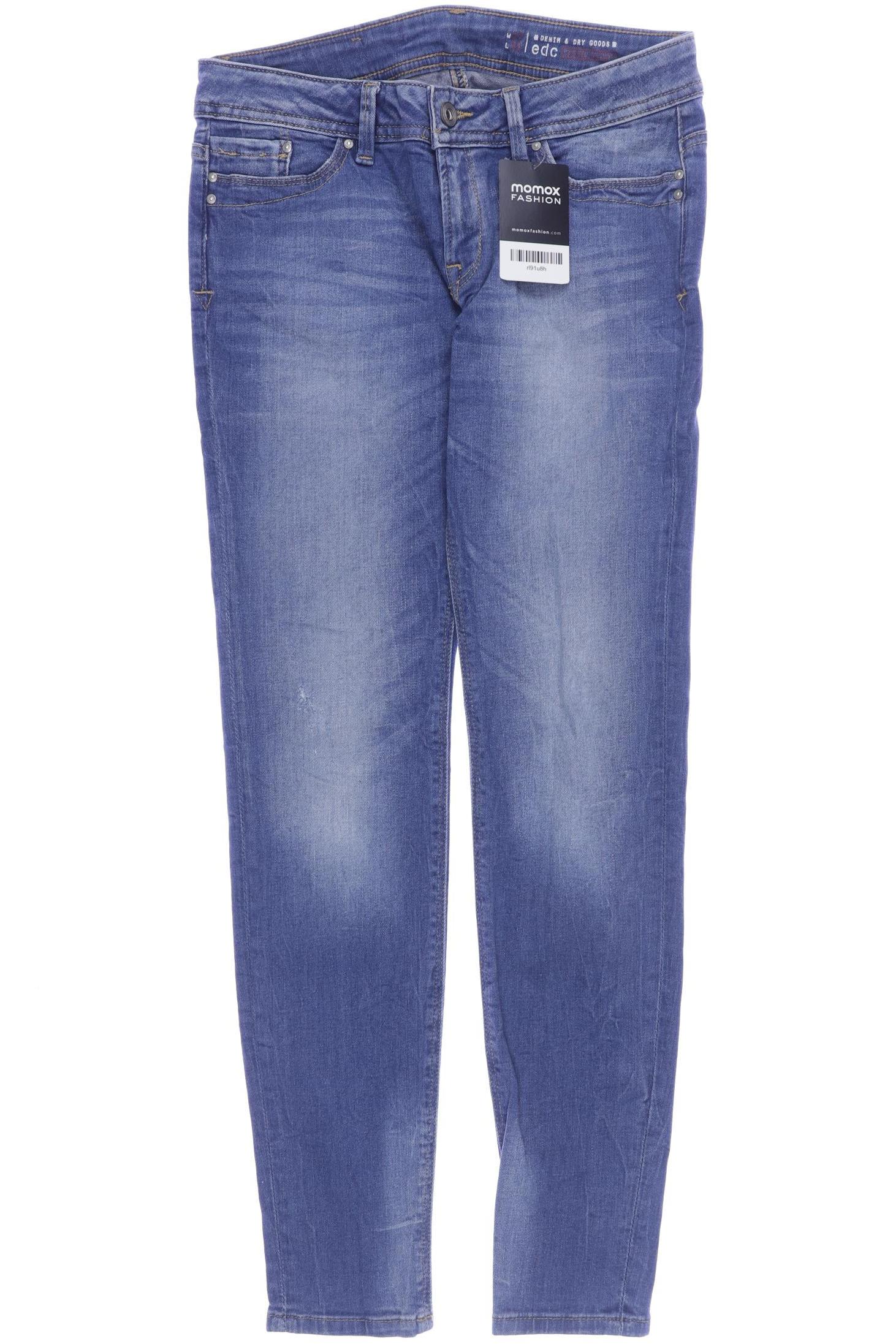 

edc by Esprit Damen Jeans, blau, Gr. 27