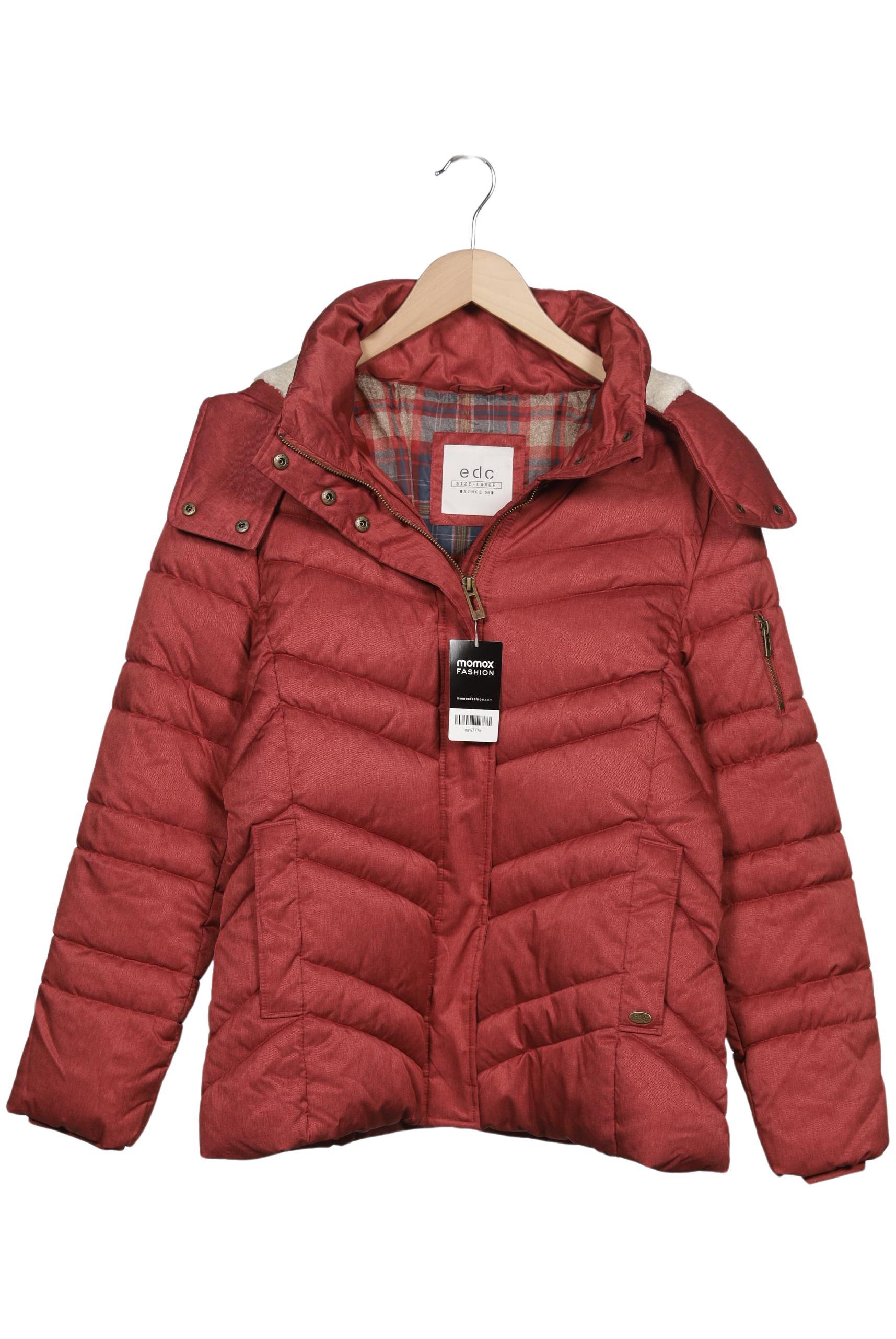 

edc by Esprit Damen Jacke, rot, Gr. 42