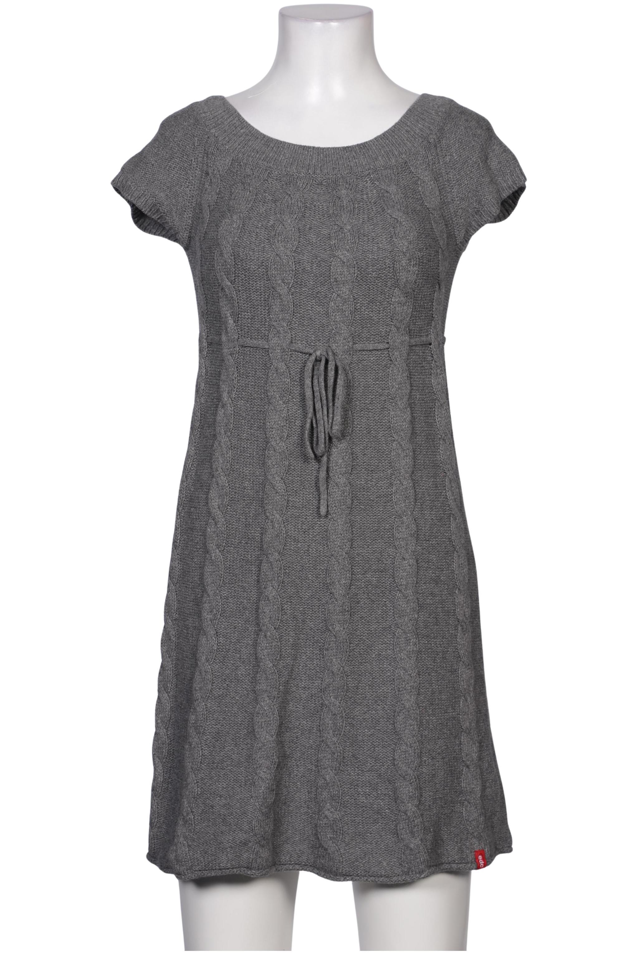 

edc by Esprit Damen Kleid, grau, Gr. 34