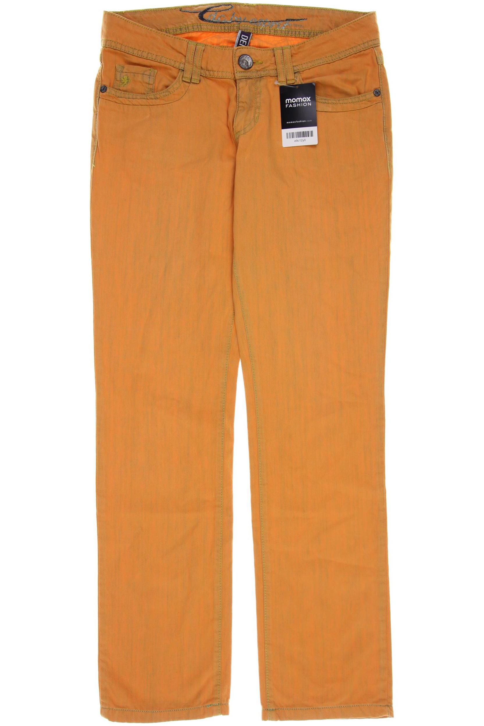 

edc by Esprit Damen Jeans, orange, Gr. 27