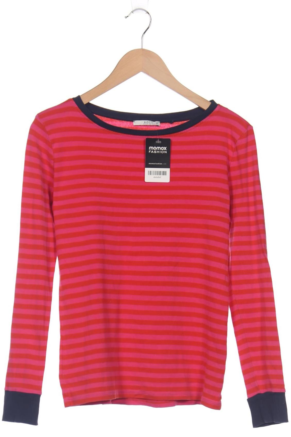 

edc by Esprit Damen Langarmshirt, rot, Gr. 38