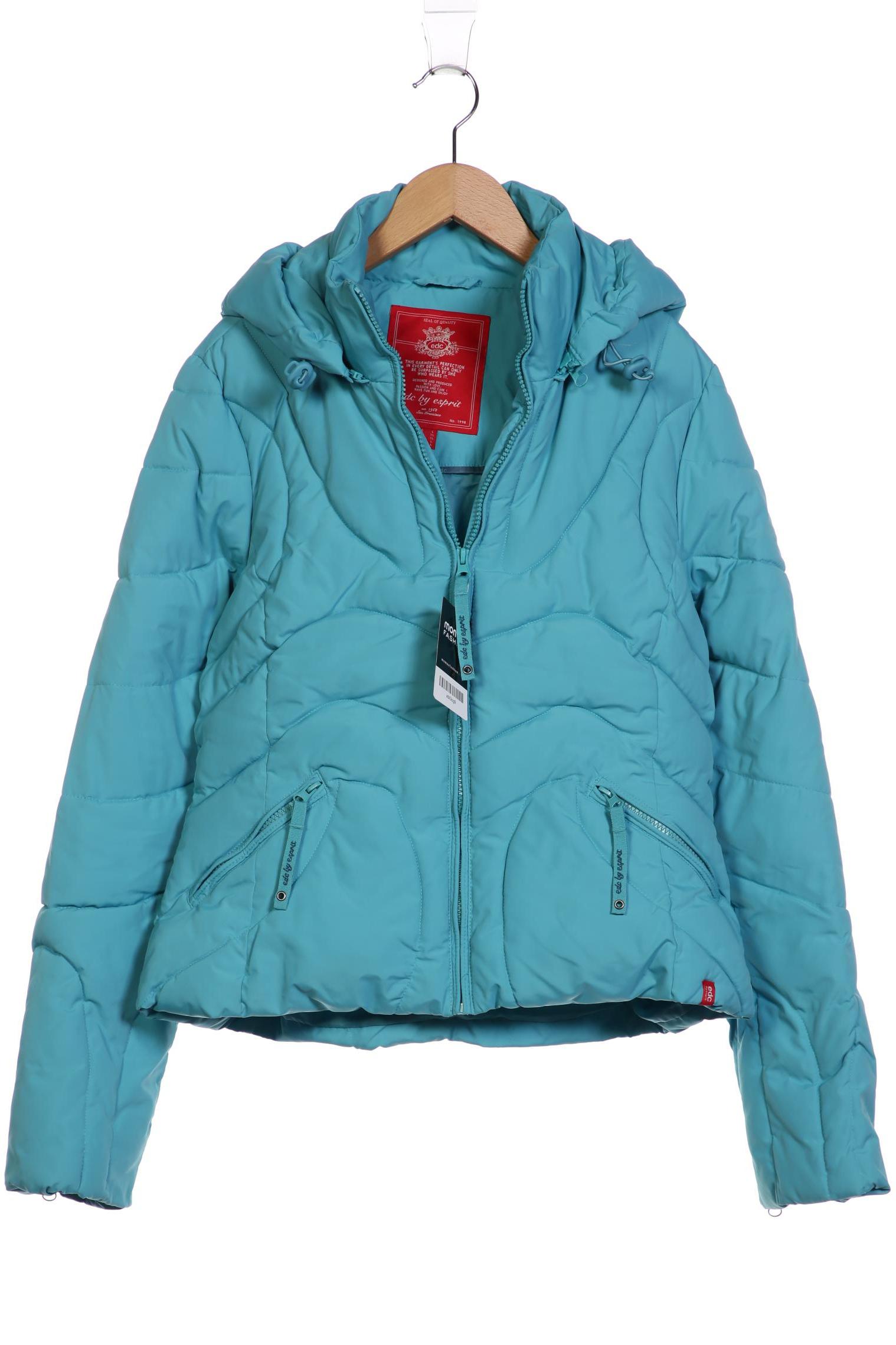 

edc by Esprit Damen Jacke, türkis, Gr. 42