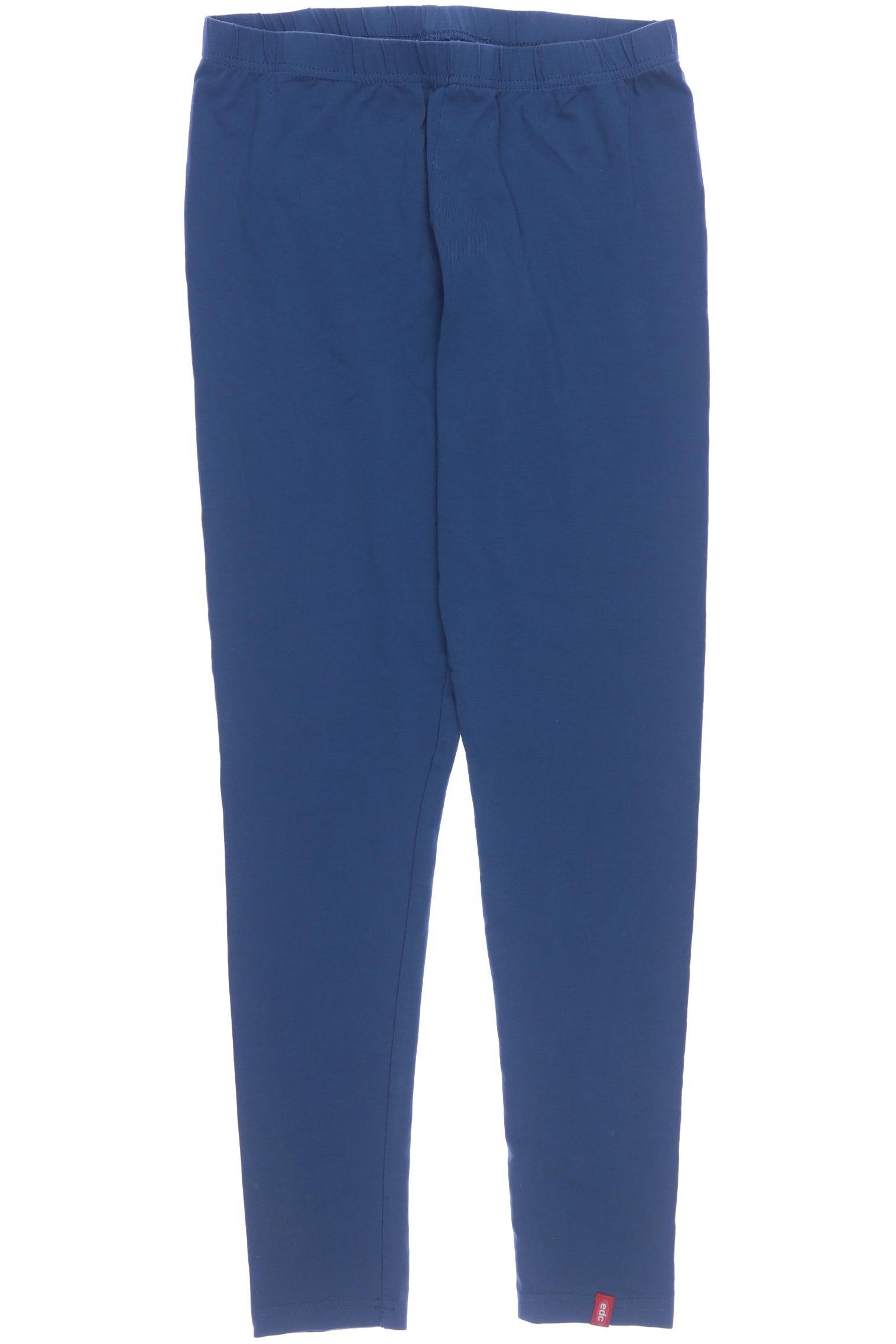 

edc by Esprit Damen Stoffhose, blau, Gr. 42