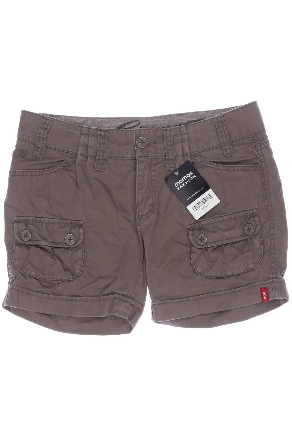 

edc by Esprit Damen Shorts, braun, Gr. 30