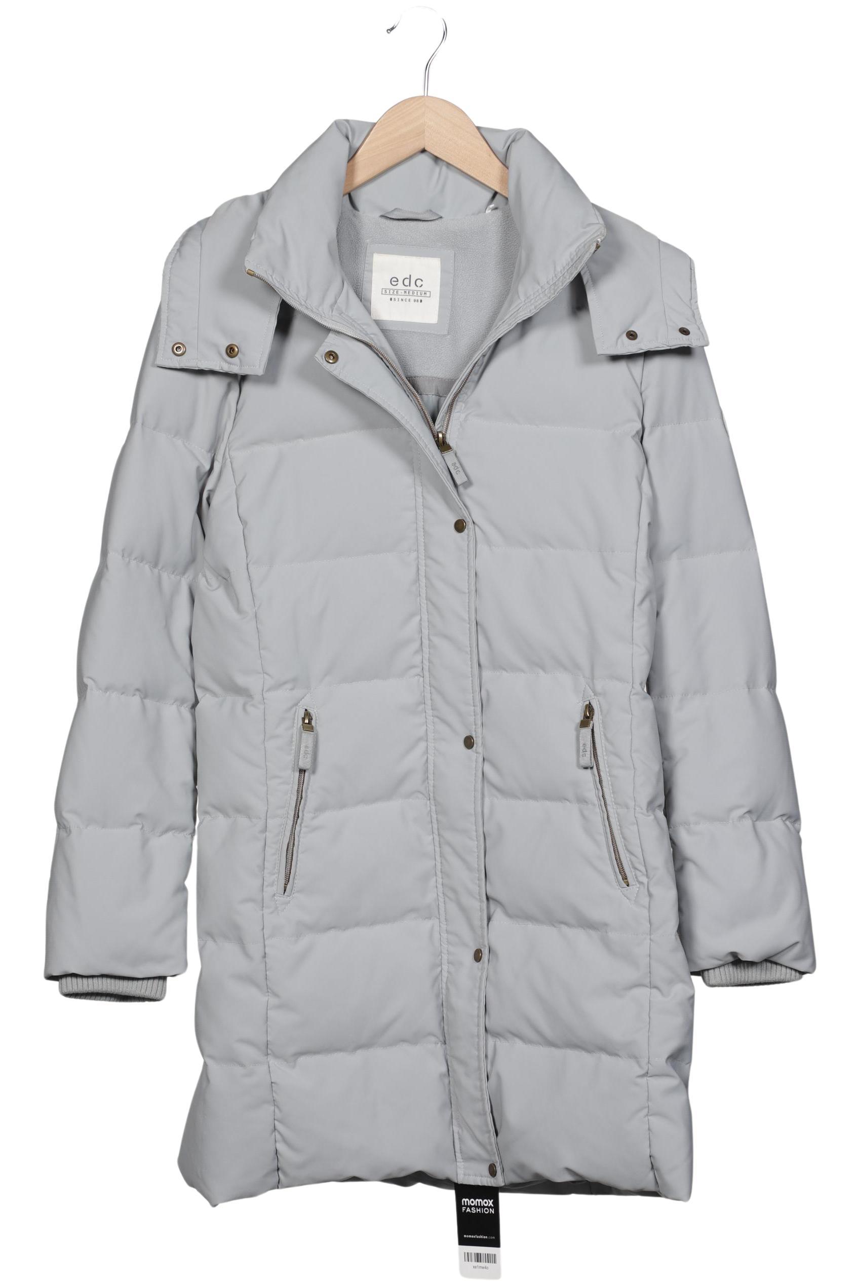 

edc by Esprit Damen Mantel, grau, Gr. 38