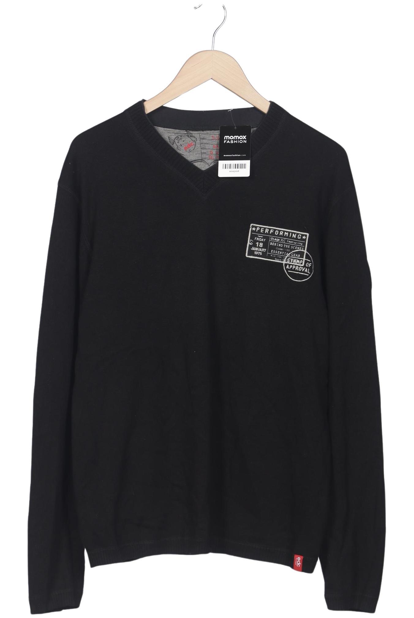 Thumbnail - edc by Esprit Herren Pullover, schwarz, Gr. 56